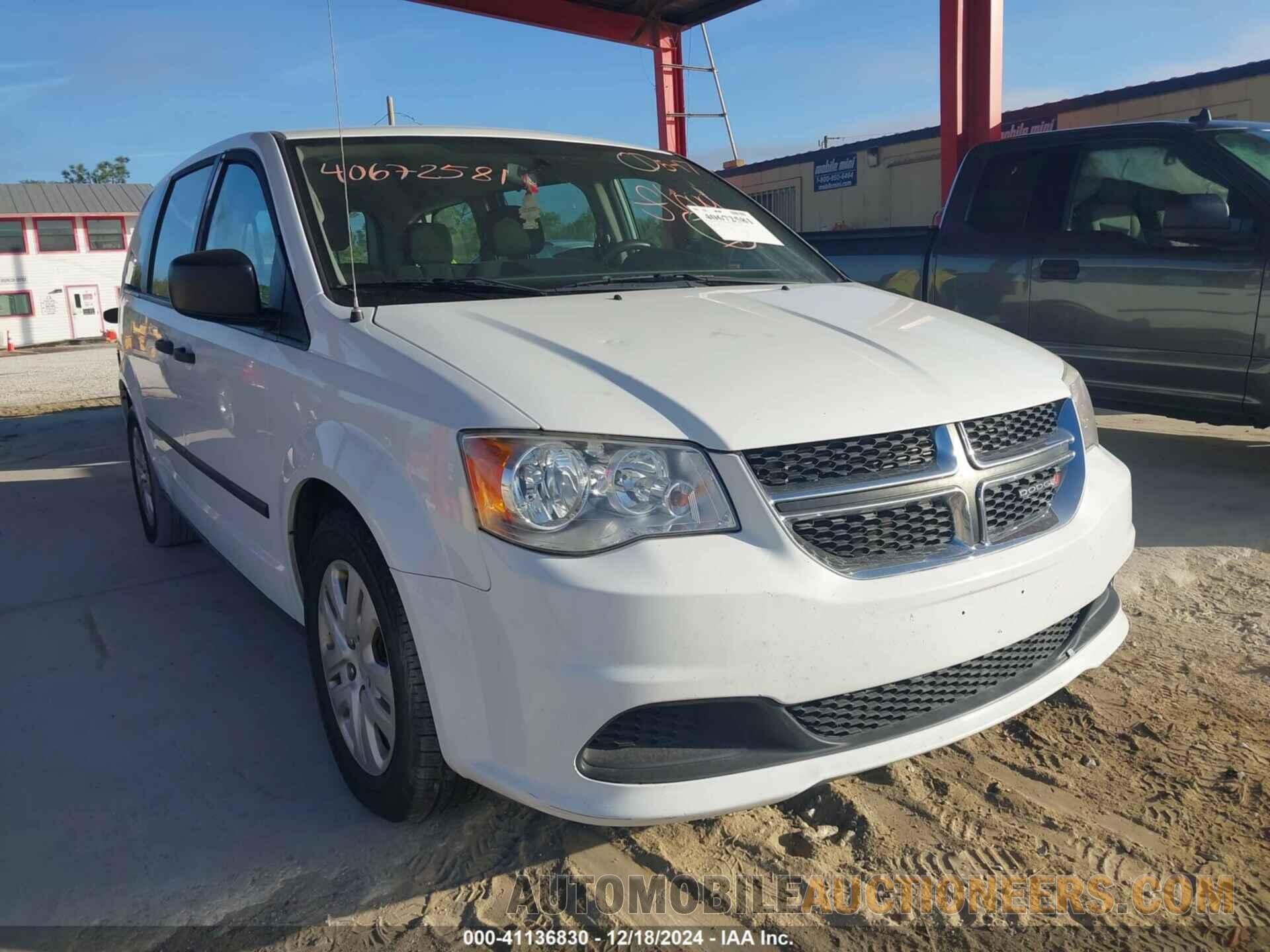 2C4RDGBG4GR176208 DODGE GRAND CARAVAN 2016