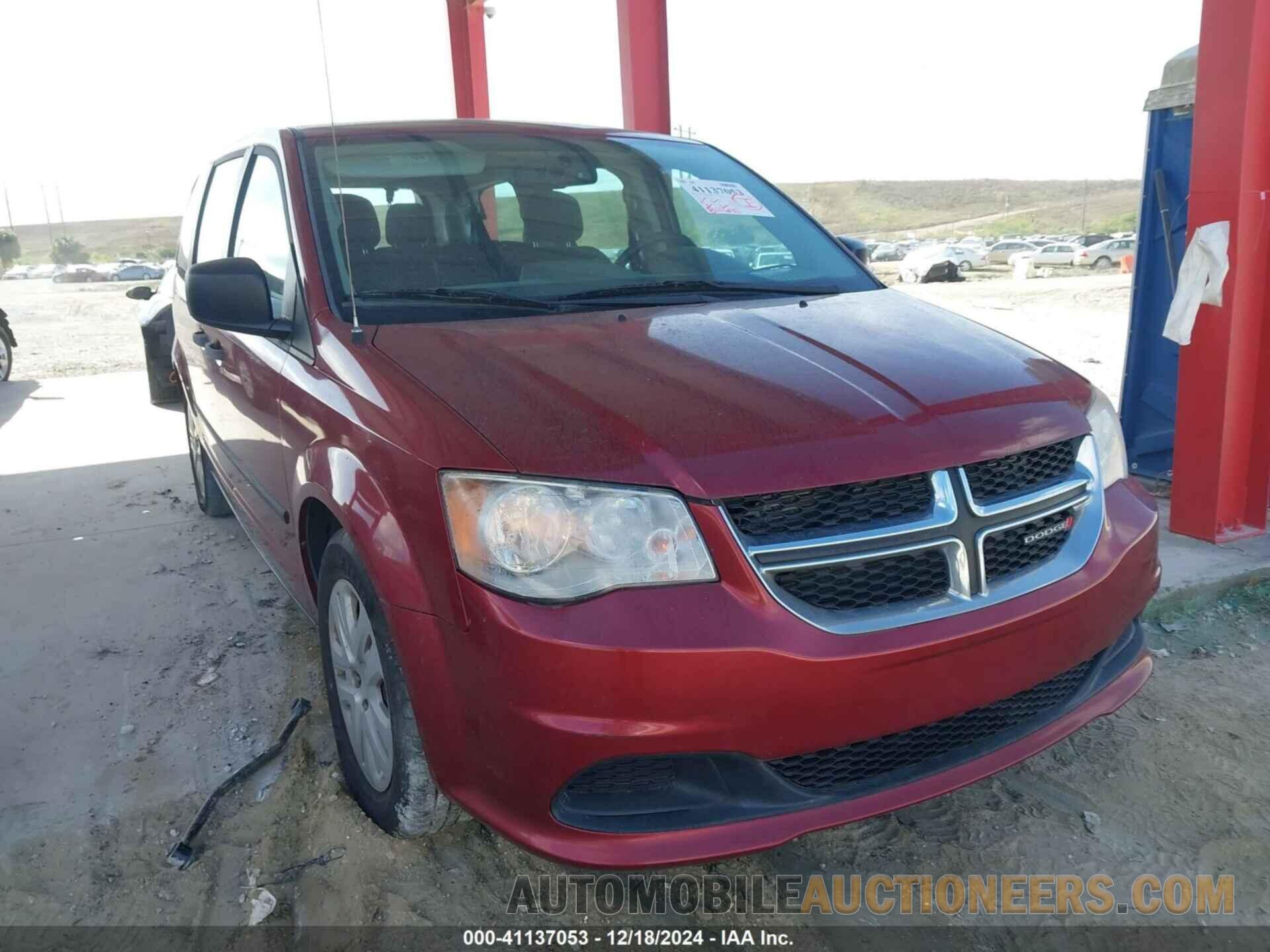 2C4RDGBG4GR217954 DODGE GRAND CARAVAN 2016