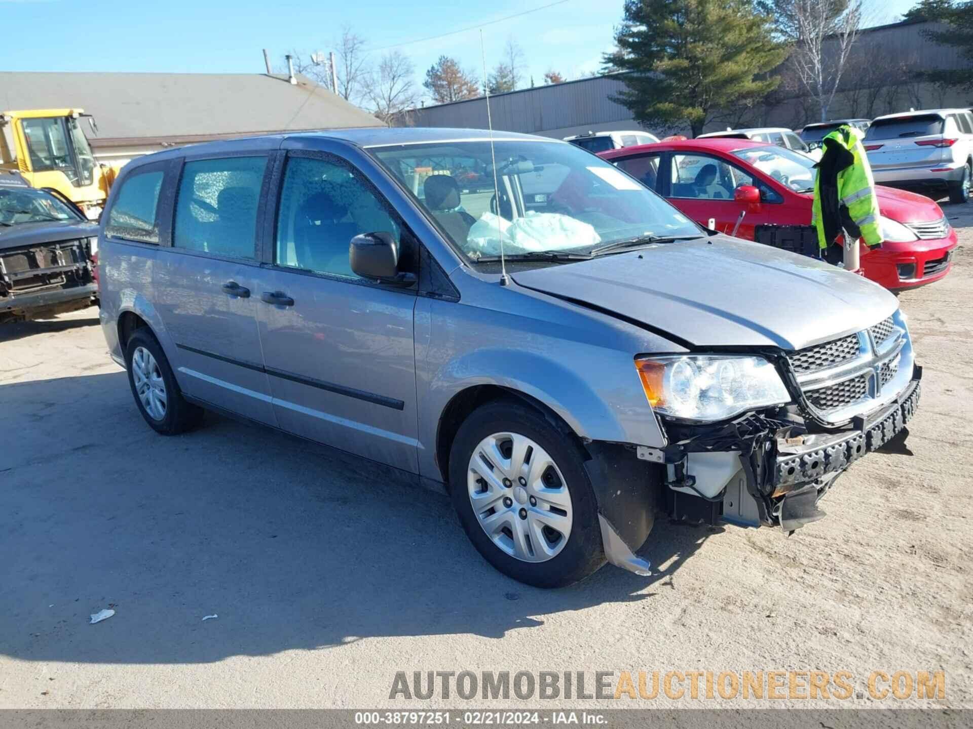 2C4RDGBG4GR335325 DODGE GRAND CARAVAN 2016