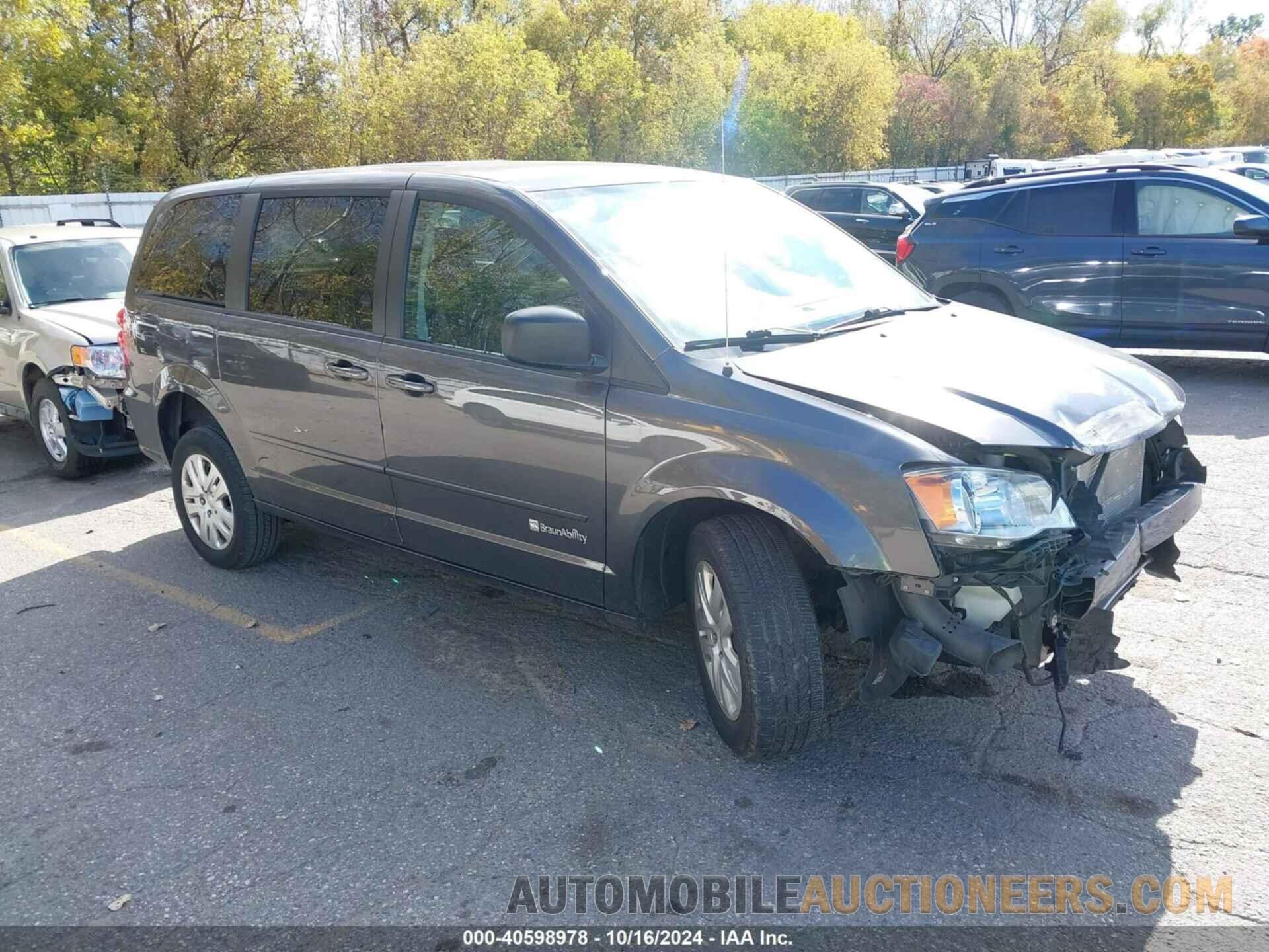 2C4RDGBG4HR582488 DODGE GRAND CARAVAN 2017