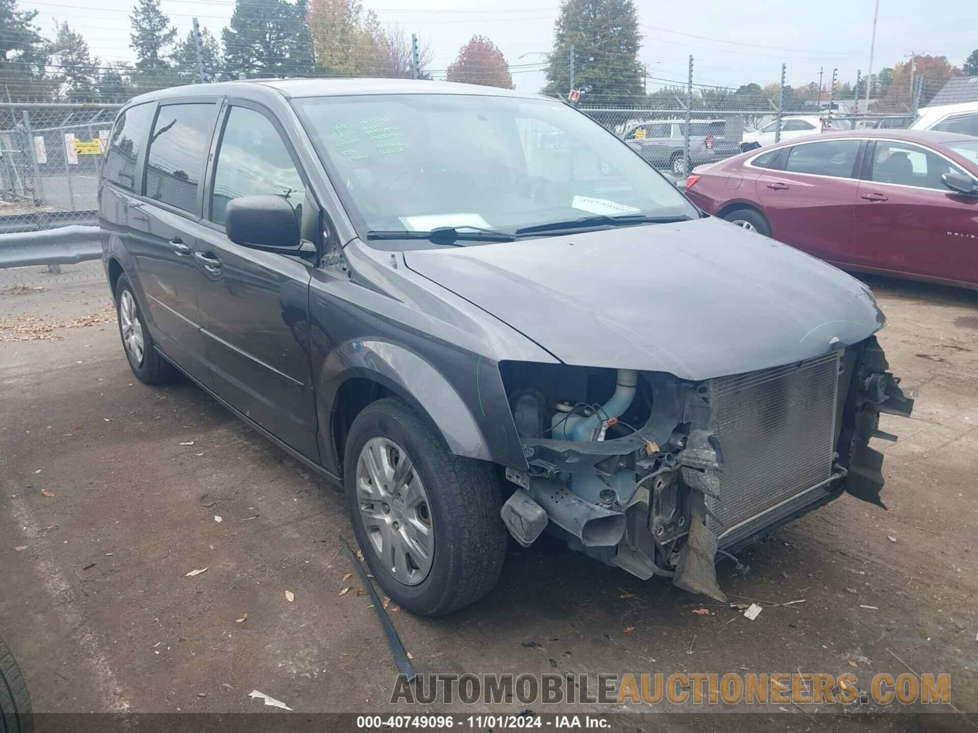 2C4RDGBG4HR840735 DODGE GRAND CARAVAN 2017