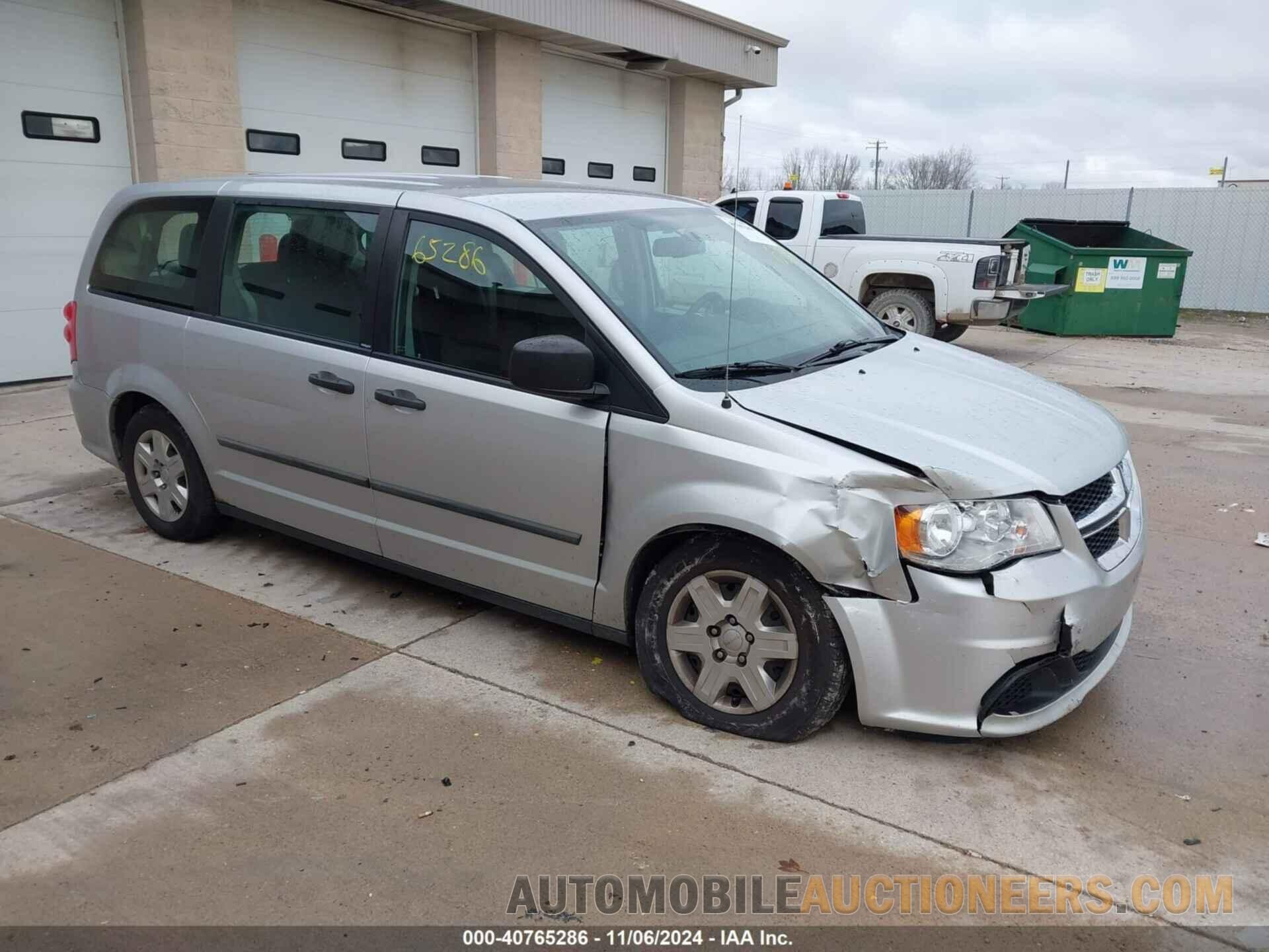 2C4RDGBG5CR198986 DODGE GRAND CARAVAN 2012