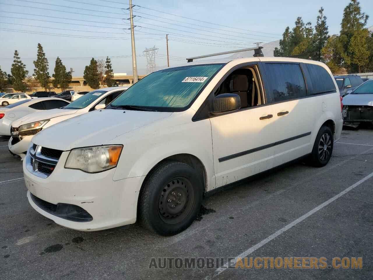 2C4RDGBG5CR389128 DODGE CARAVAN 2012