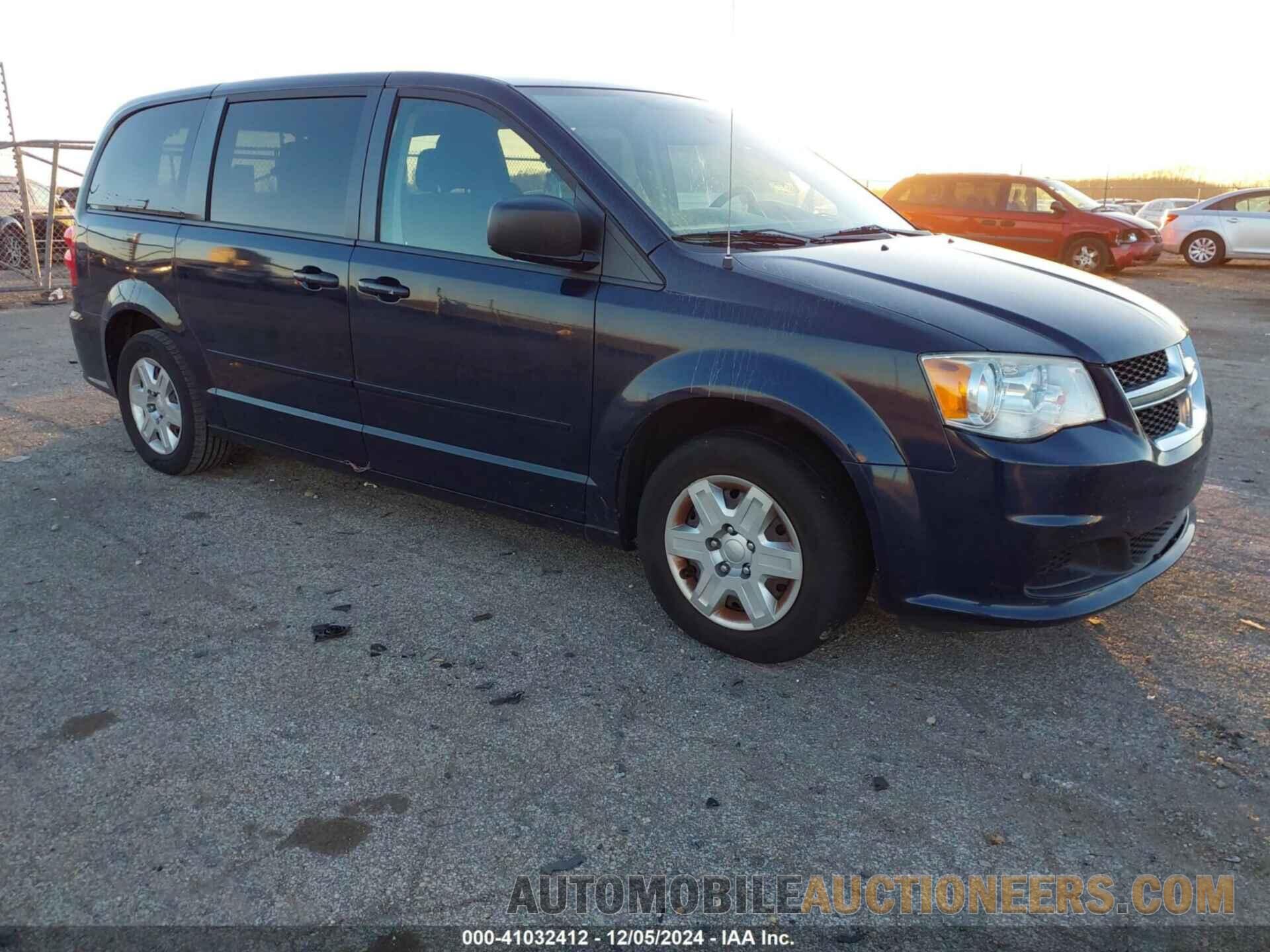 2C4RDGBG5CR407529 DODGE GRAND CARAVAN 2012