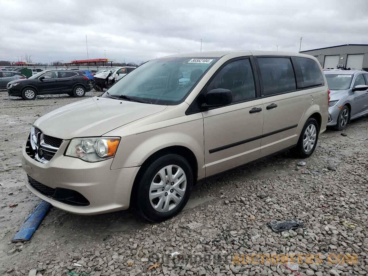 2C4RDGBG5ER105113 DODGE CARAVAN 2014