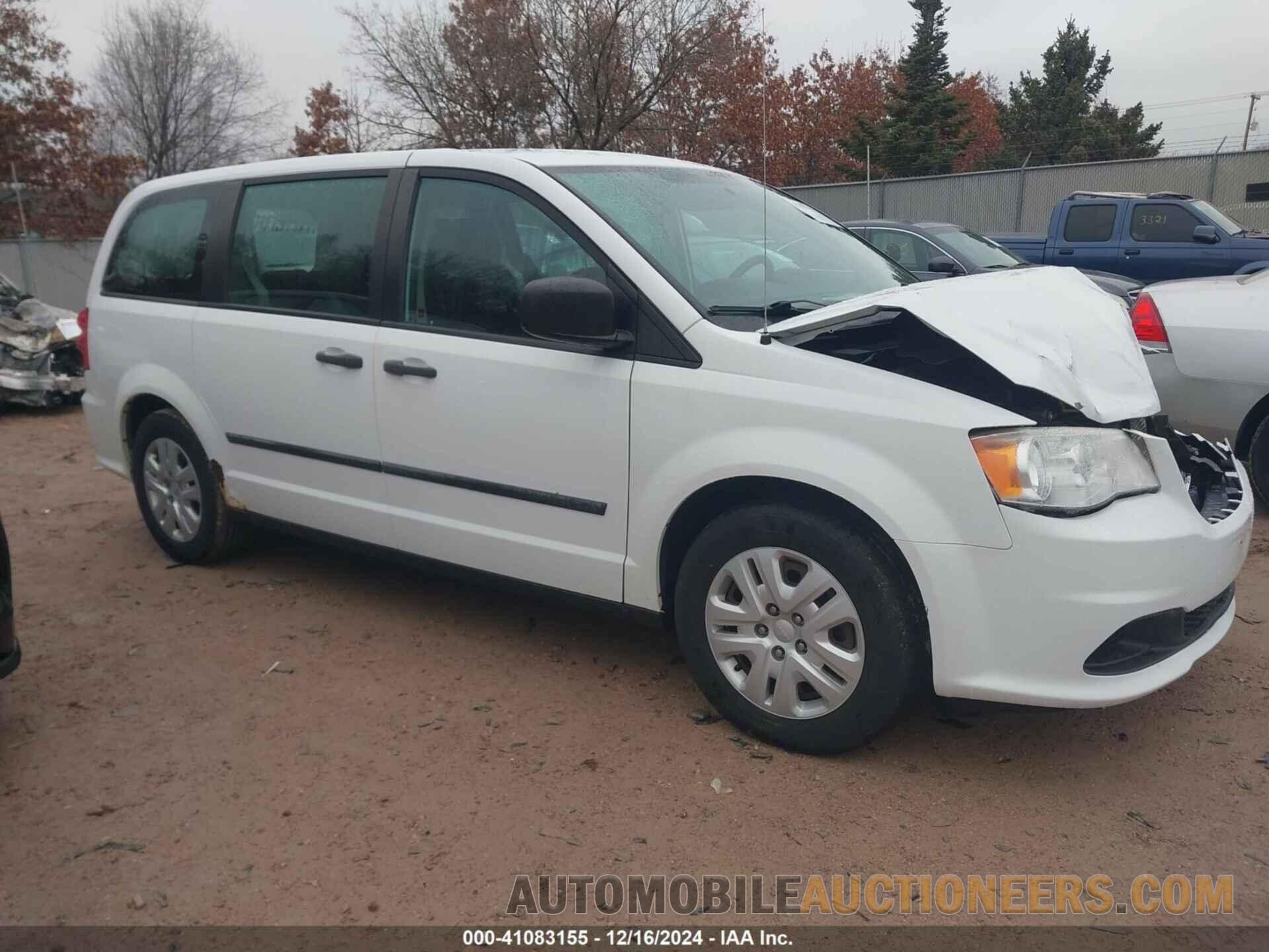 2C4RDGBG5ER191314 DODGE GRAND CARAVAN 2014