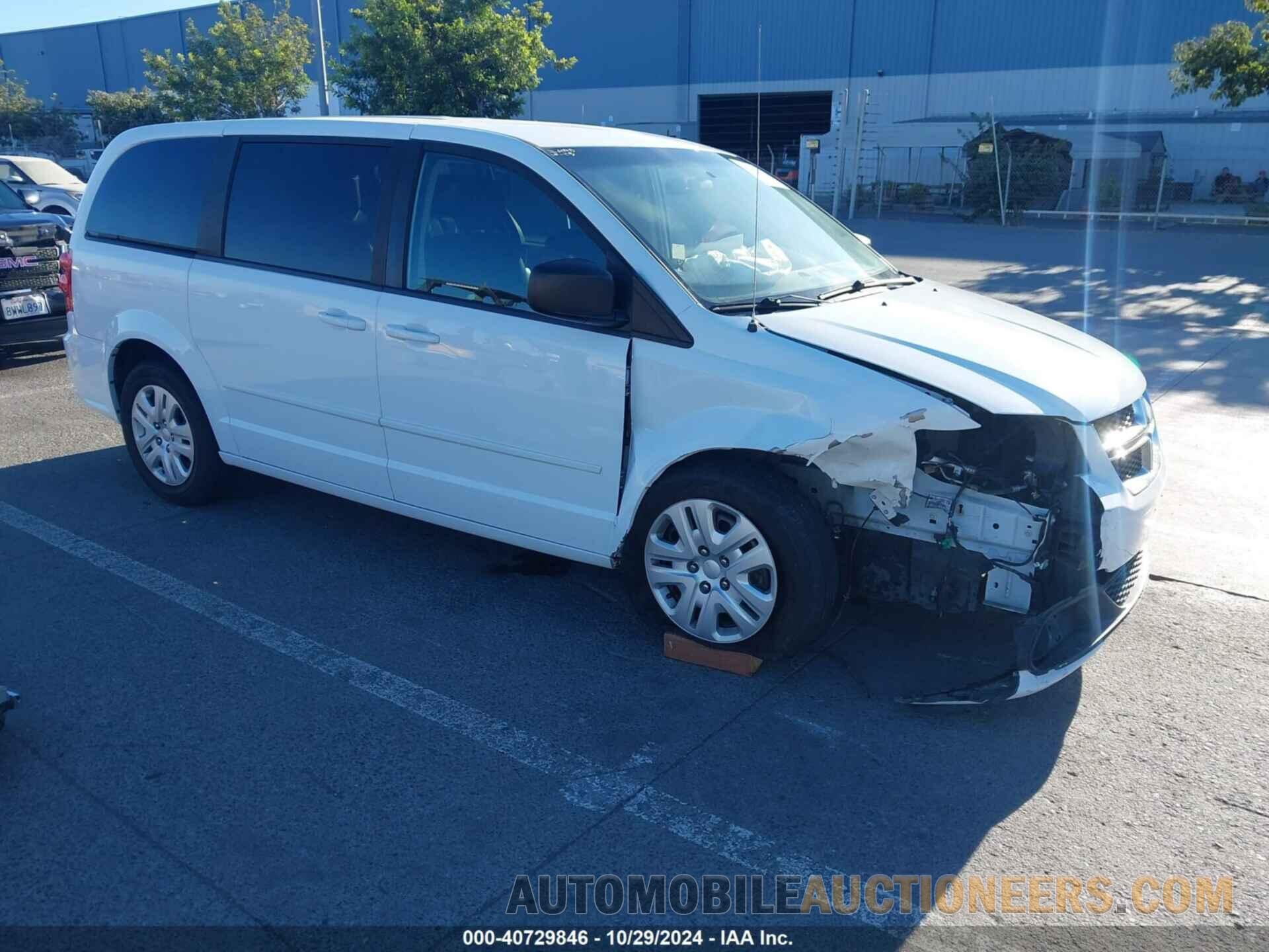 2C4RDGBG5GR101954 DODGE GRAND CARAVAN 2016