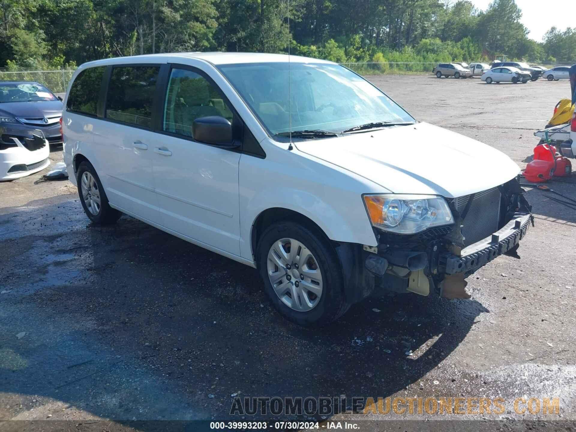 2C4RDGBG5GR195205 DODGE GRAND CARAVAN 2016