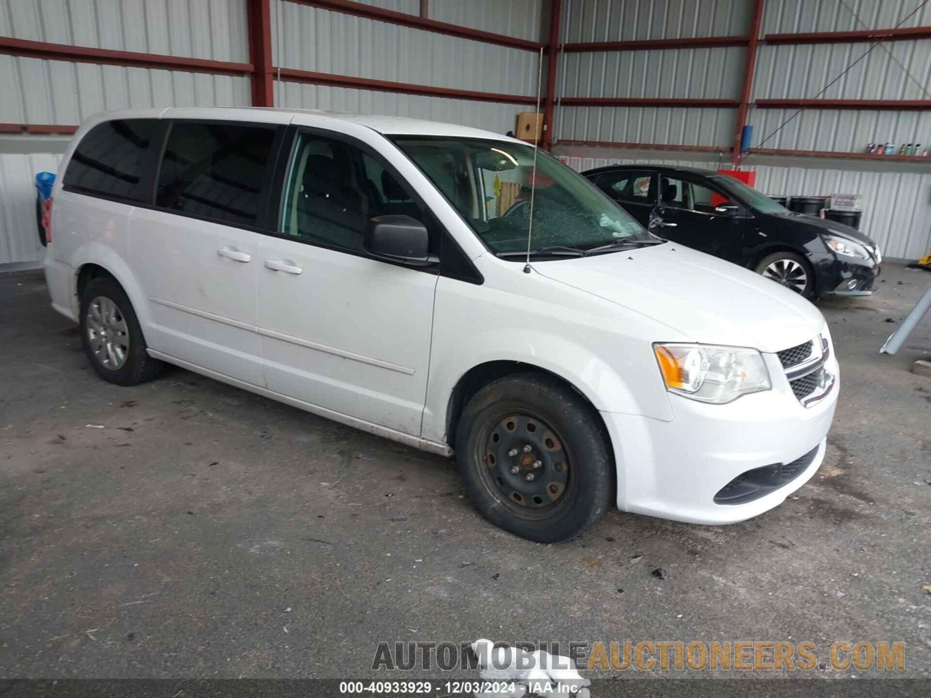 2C4RDGBG5GR370309 DODGE GRAND CARAVAN 2016