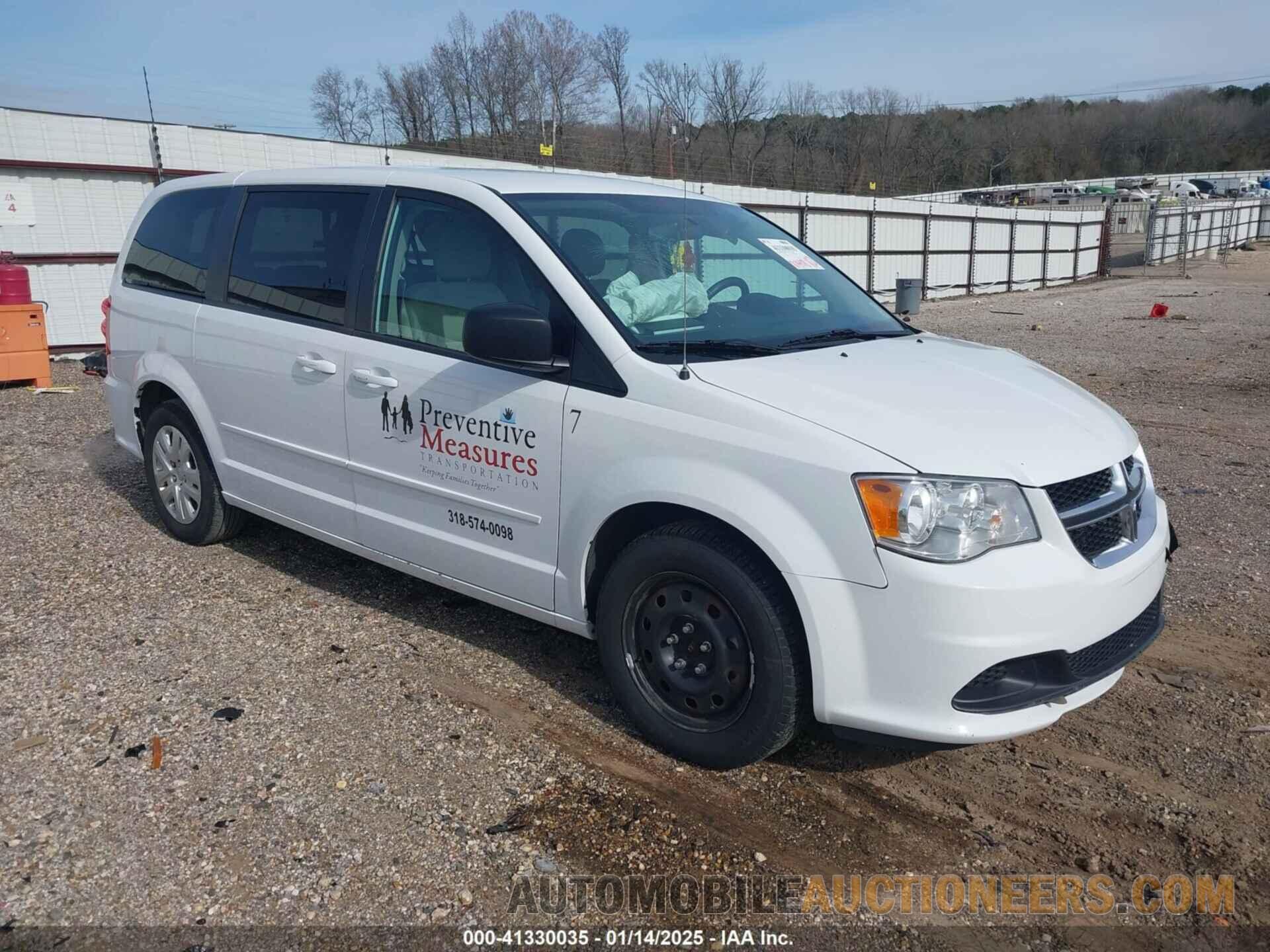 2C4RDGBG5HR726338 DODGE GRAND CARAVAN 2017