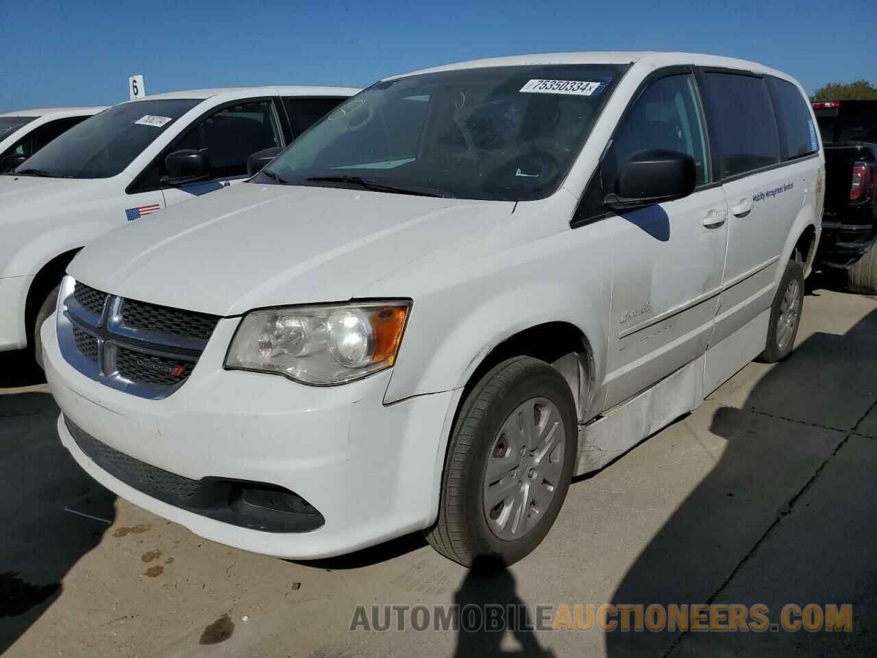 2C4RDGBG5HR758786 DODGE CARAVAN 2017