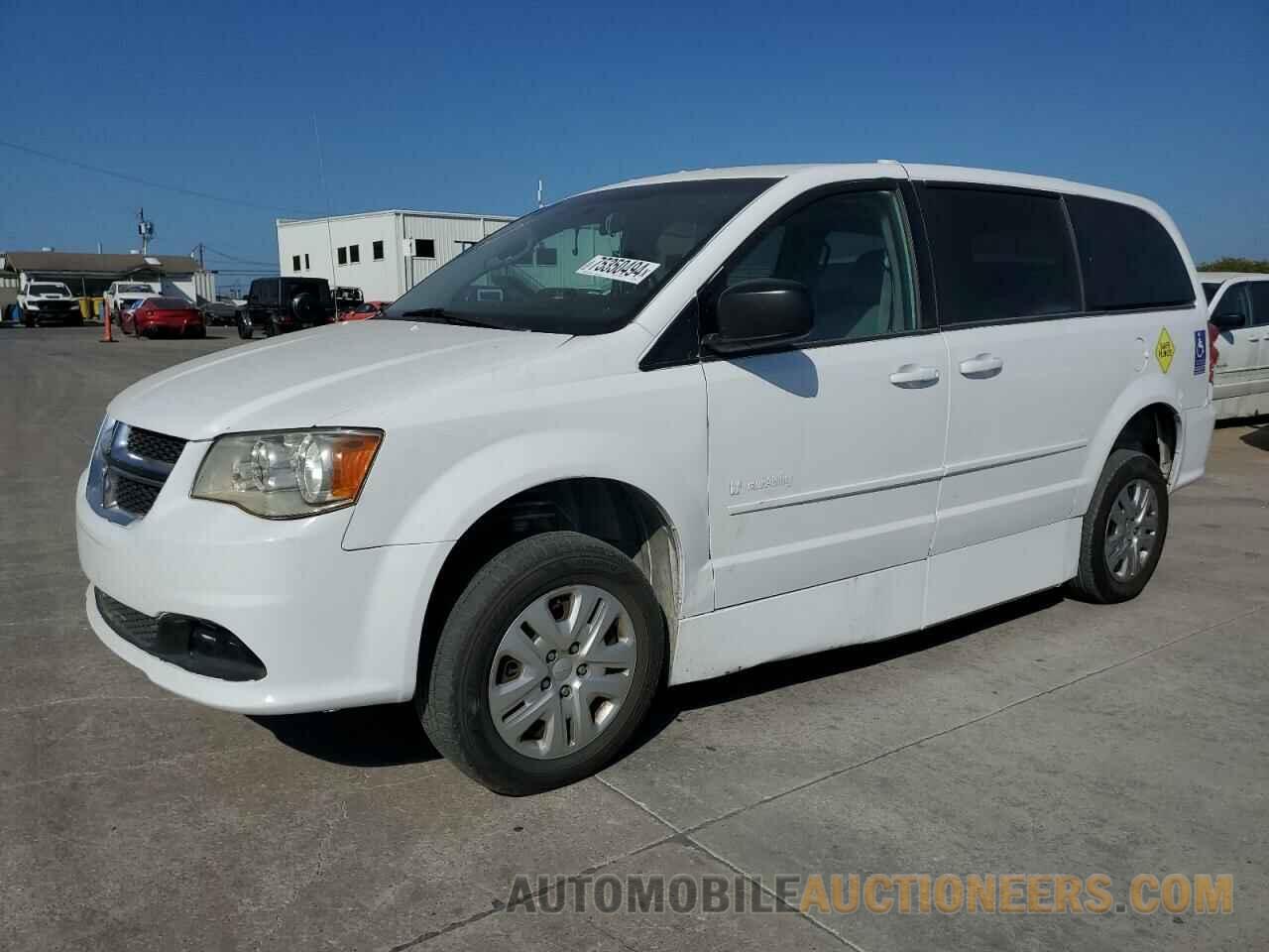 2C4RDGBG5HR762207 DODGE CARAVAN 2017