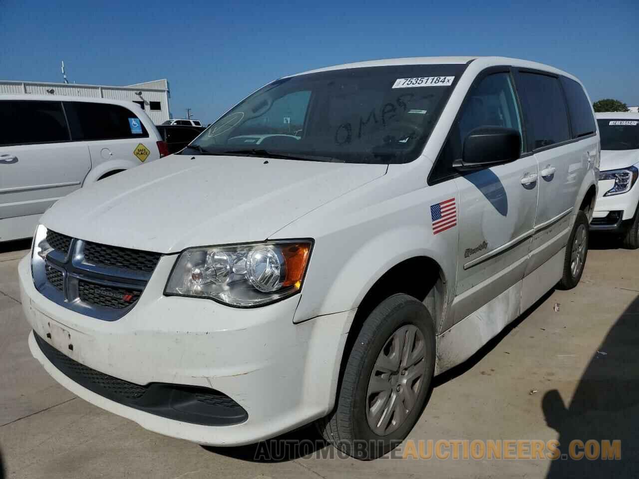 2C4RDGBG5HR776530 DODGE CARAVAN 2017