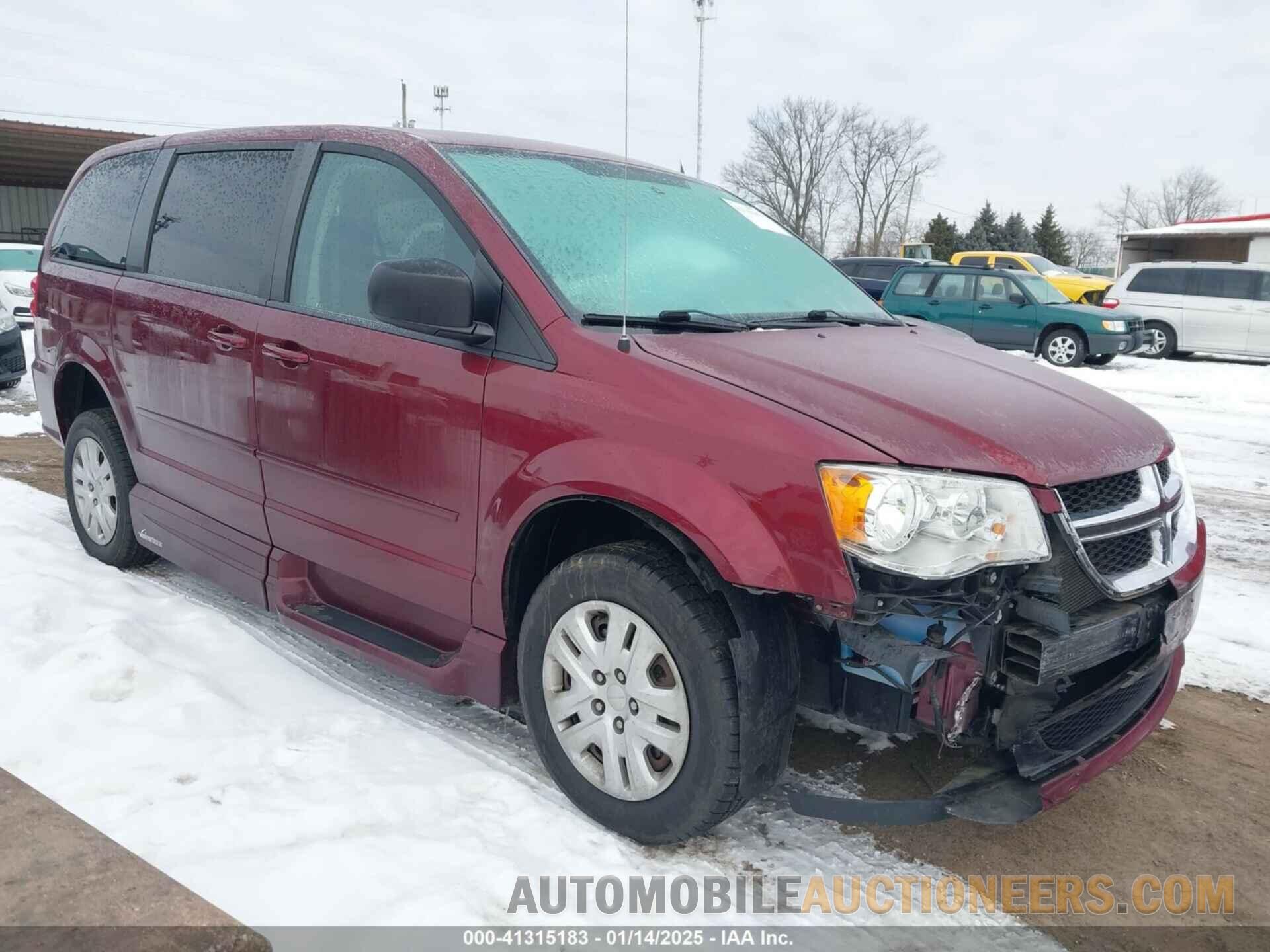 2C4RDGBG5HR854580 DODGE GRAND CARAVAN 2017