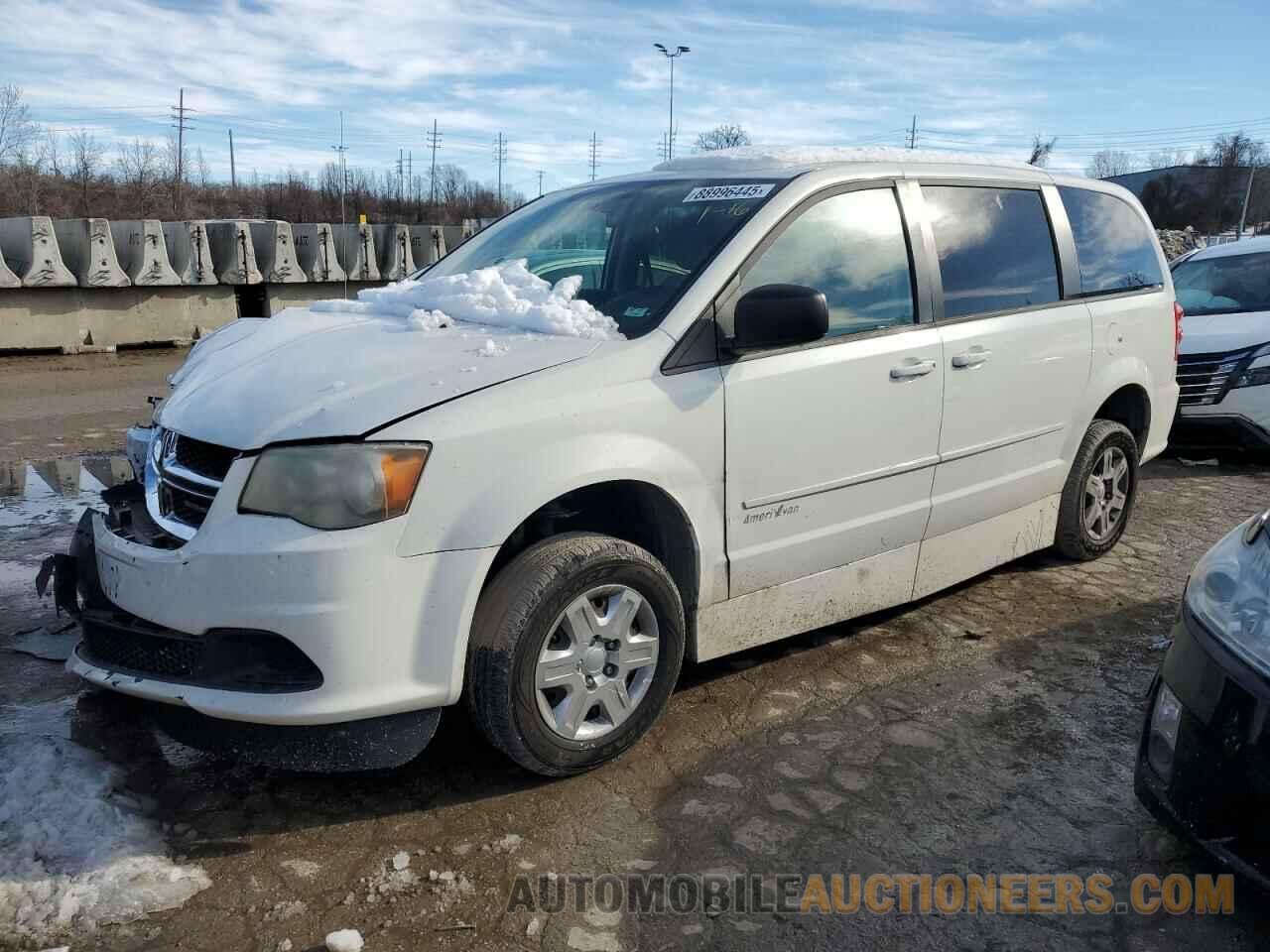 2C4RDGBG6CR232031 DODGE CARAVAN 2012