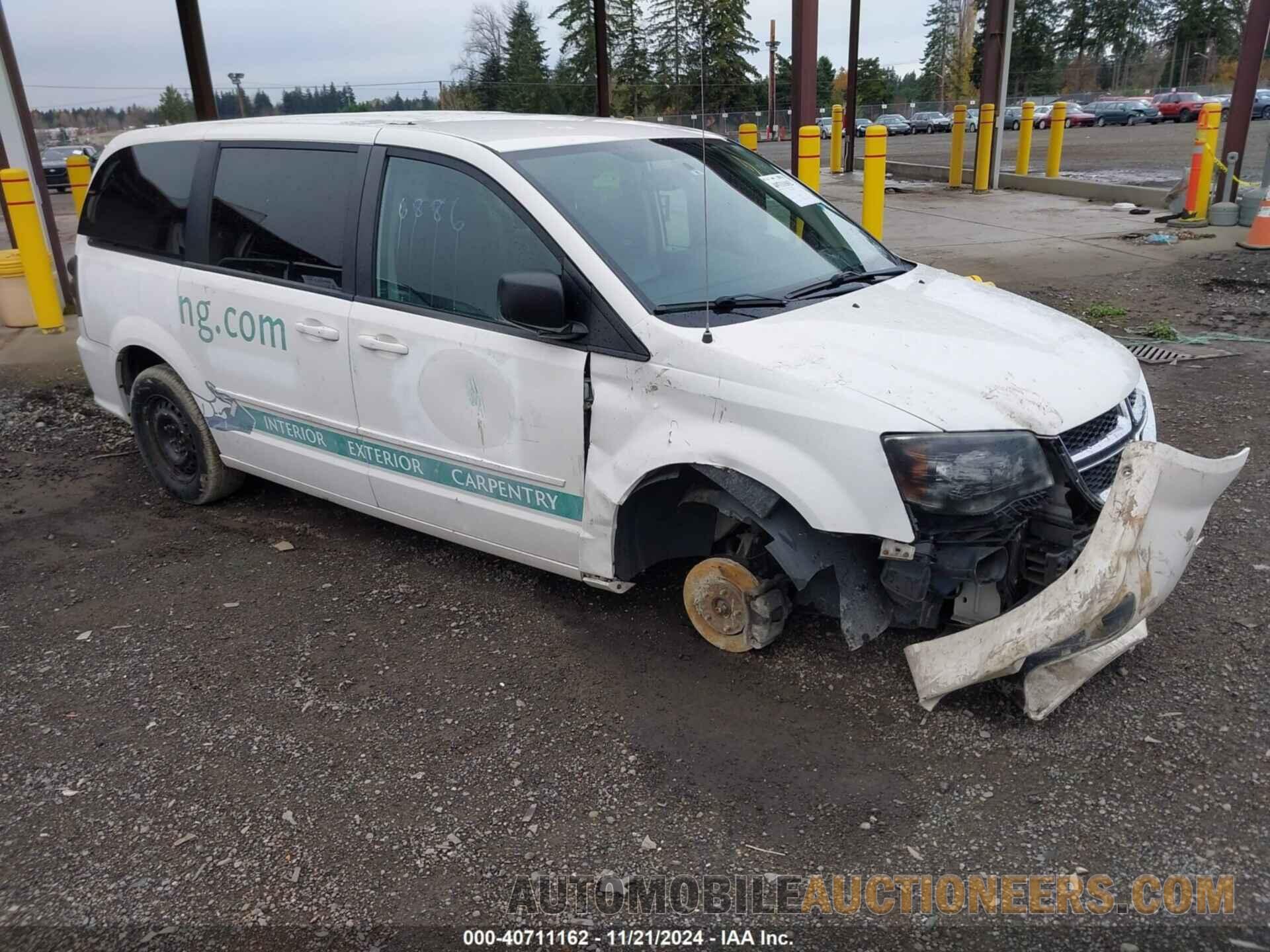 2C4RDGBG6CR262808 DODGE GRAND CARAVAN 2012