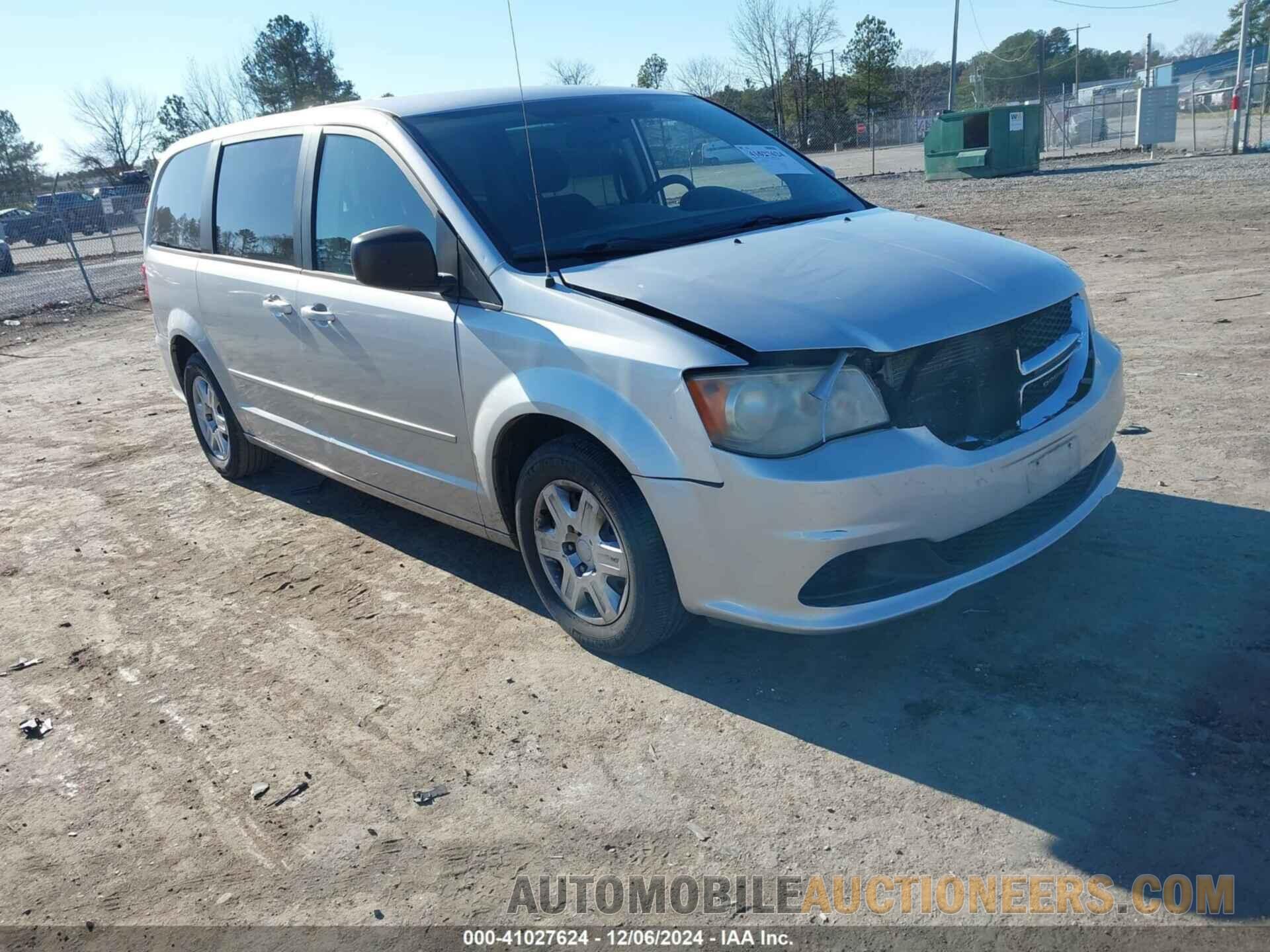 2C4RDGBG6CR365064 DODGE GRAND CARAVAN 2012