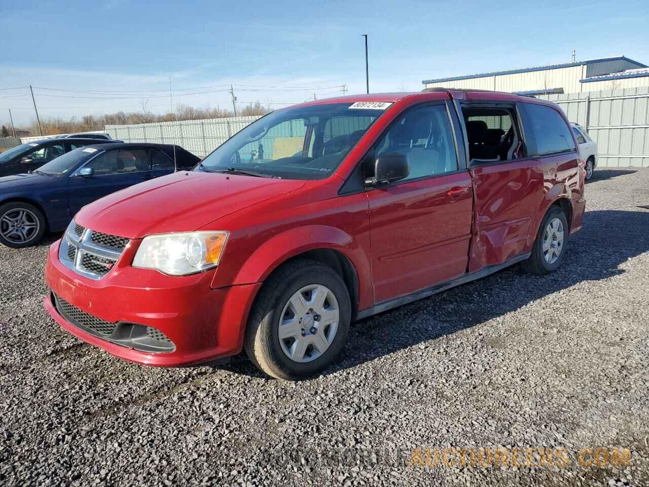 2C4RDGBG6CR397741 DODGE CARAVAN 2012