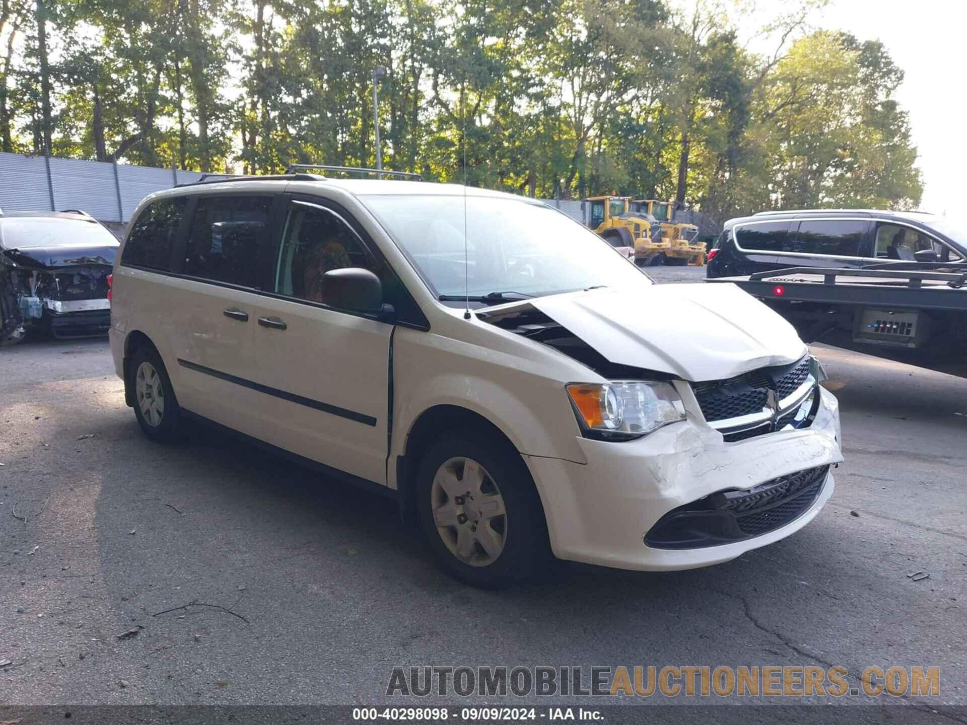 2C4RDGBG6CR409158 DODGE GRAND CARAVAN 2012