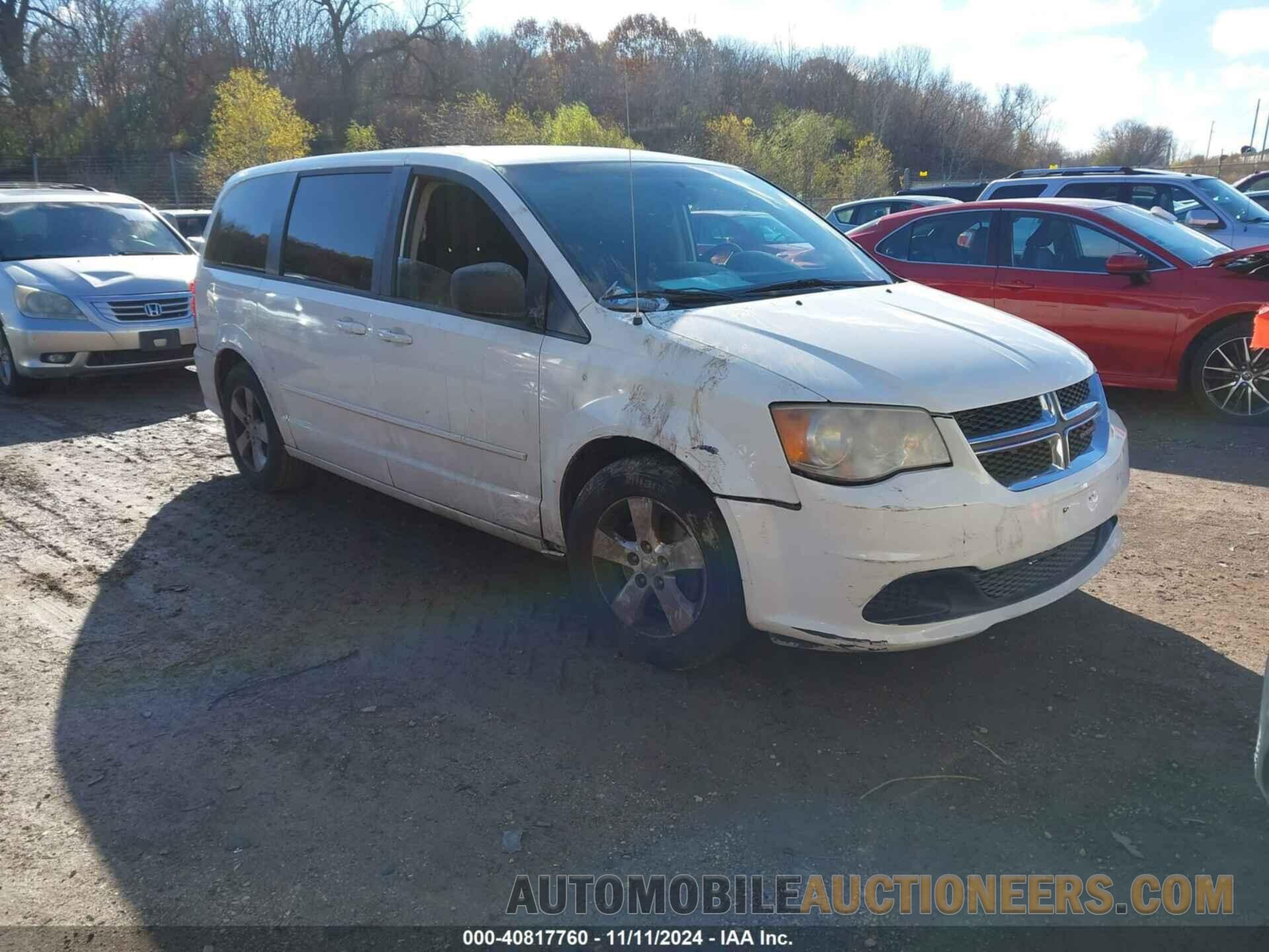 2C4RDGBG6DR533710 DODGE GRAND CARAVAN 2013