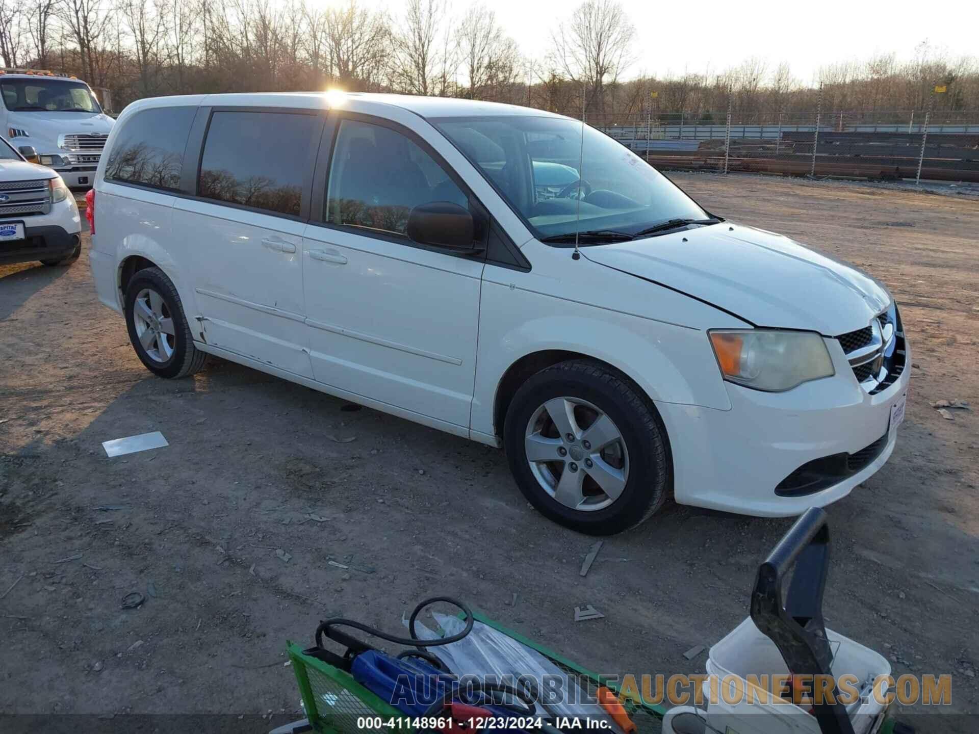 2C4RDGBG6DR570322 DODGE GRAND CARAVAN 2013