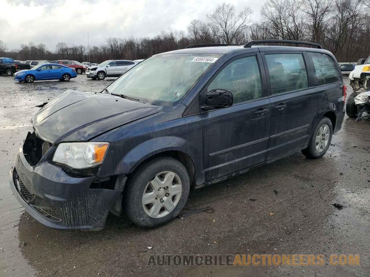 2C4RDGBG6DR593017 DODGE CARAVAN 2013