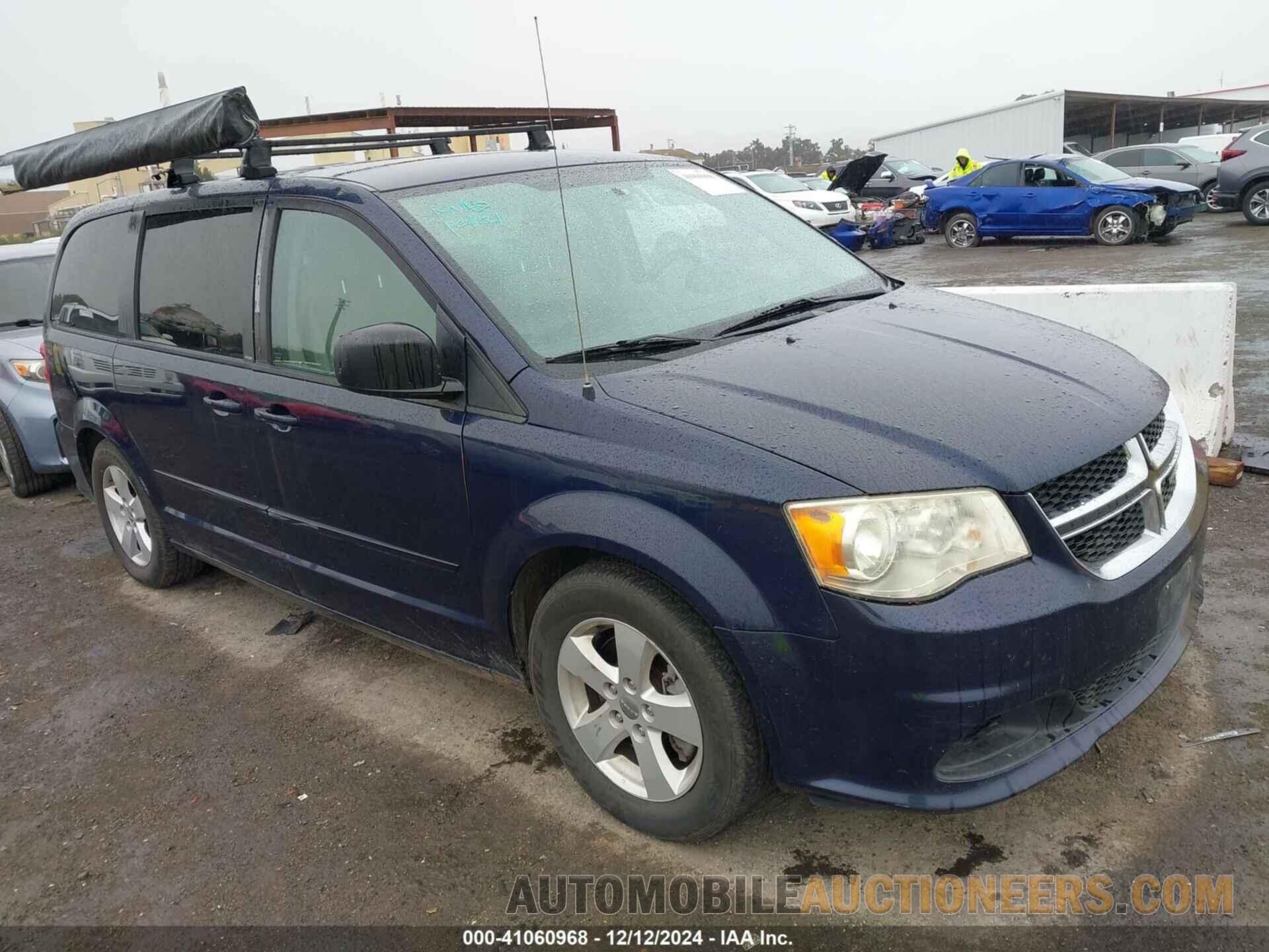 2C4RDGBG6DR598525 DODGE GRAND CARAVAN 2013