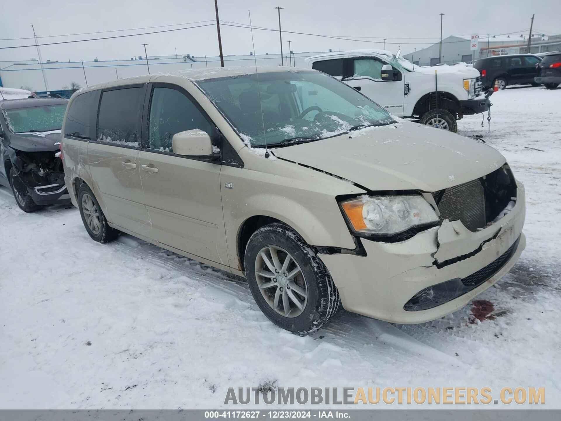 2C4RDGBG6ER229813 DODGE GRAND CARAVAN 2014