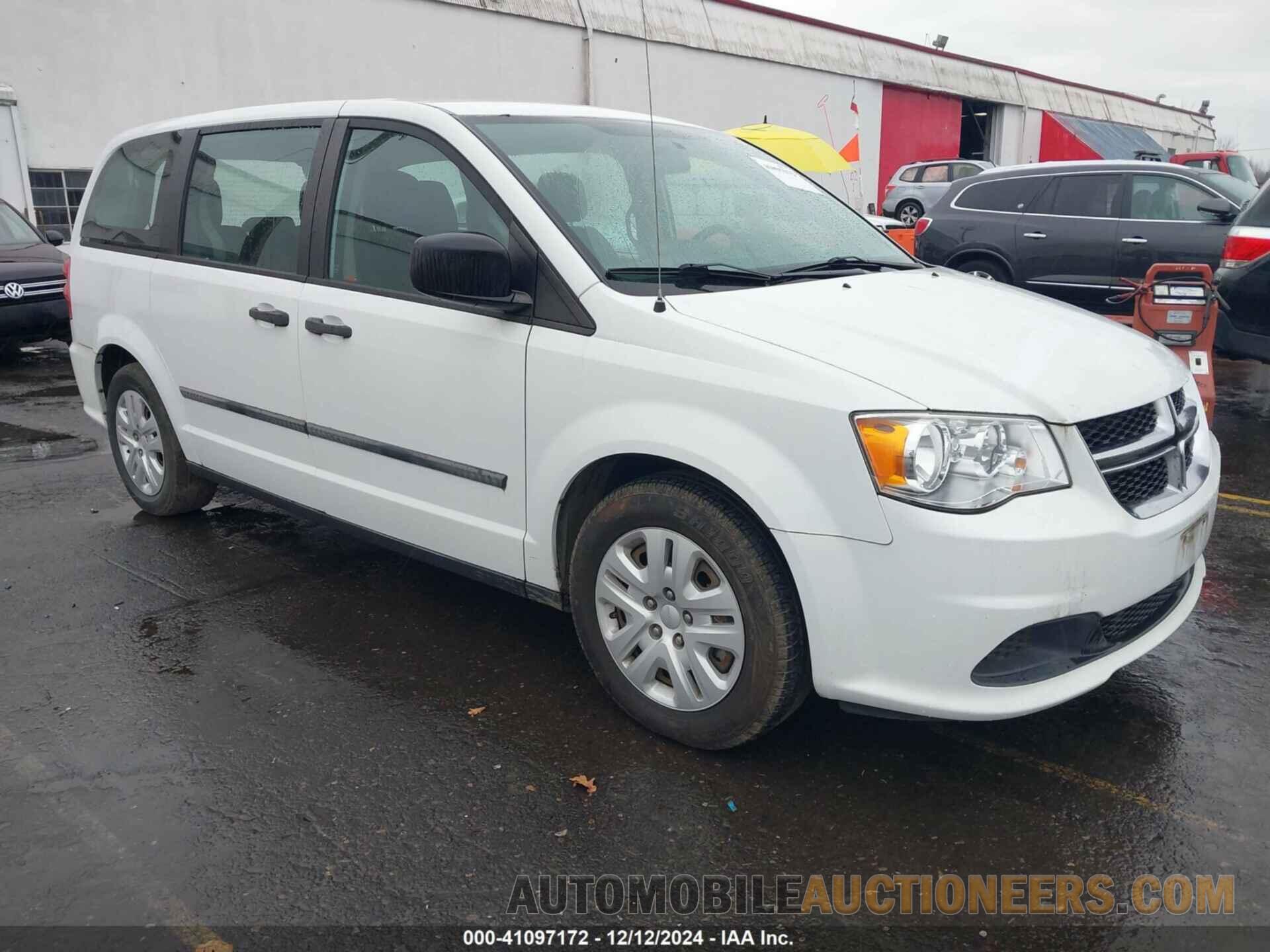 2C4RDGBG6ER229987 DODGE GRAND CARAVAN 2014