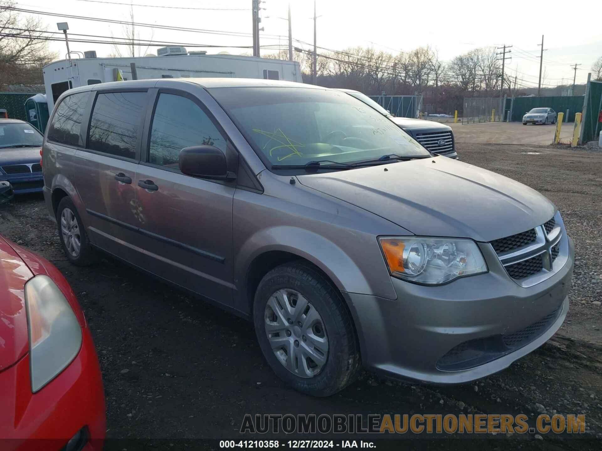 2C4RDGBG6ER378223 DODGE GRAND CARAVAN 2014