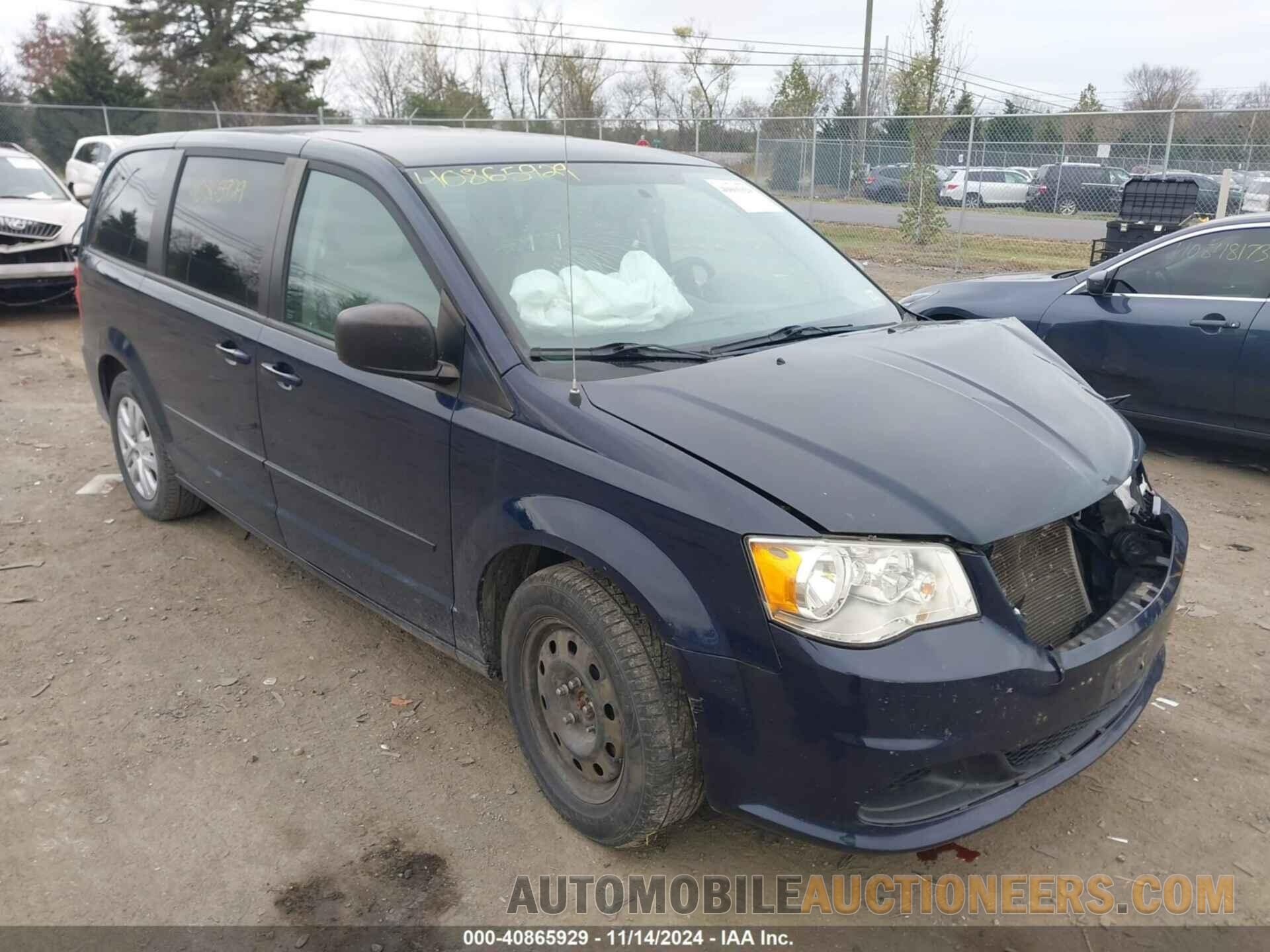 2C4RDGBG6FR580996 DODGE GRAND CARAVAN 2015