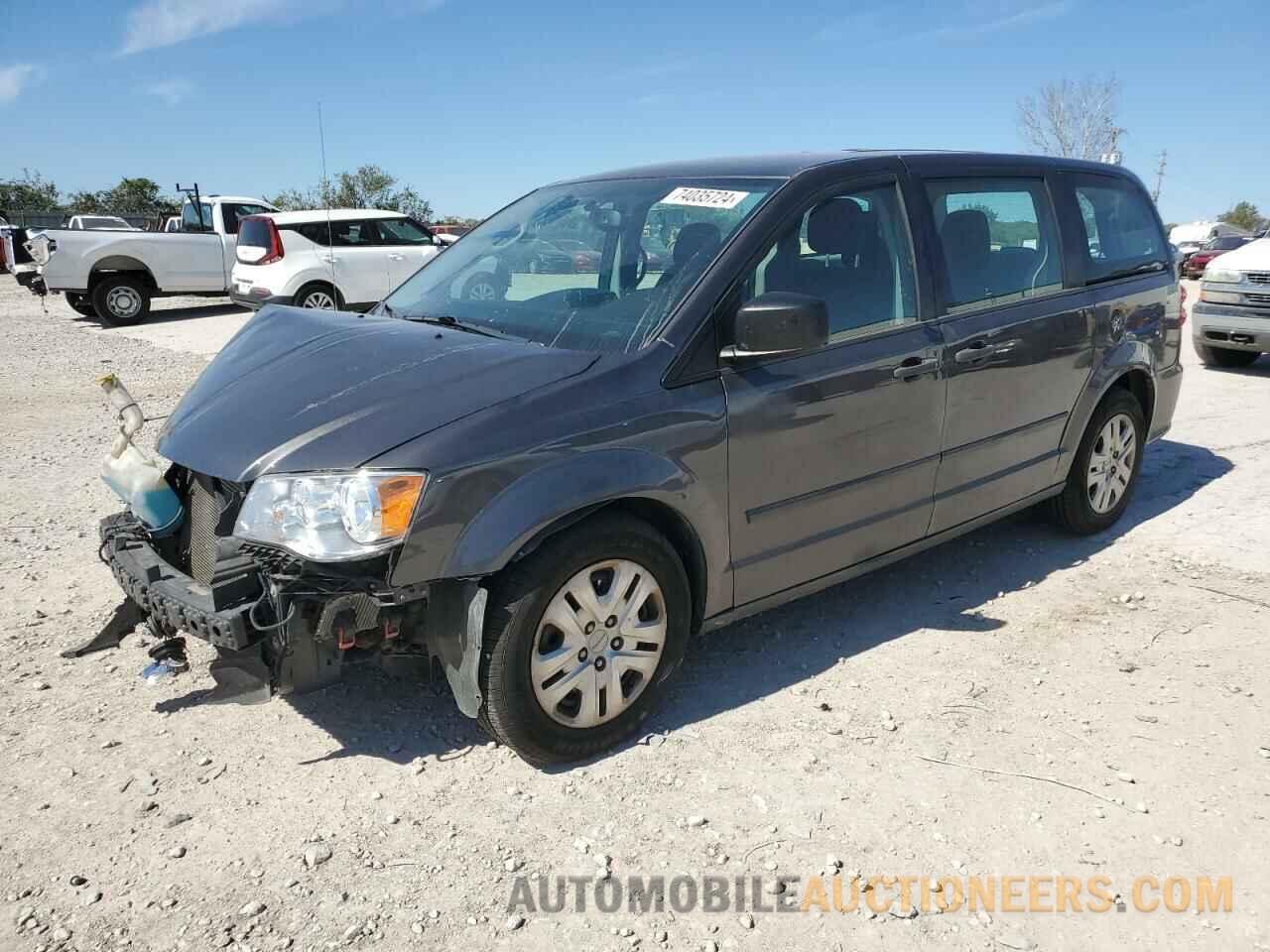 2C4RDGBG6GR109030 DODGE CARAVAN 2016