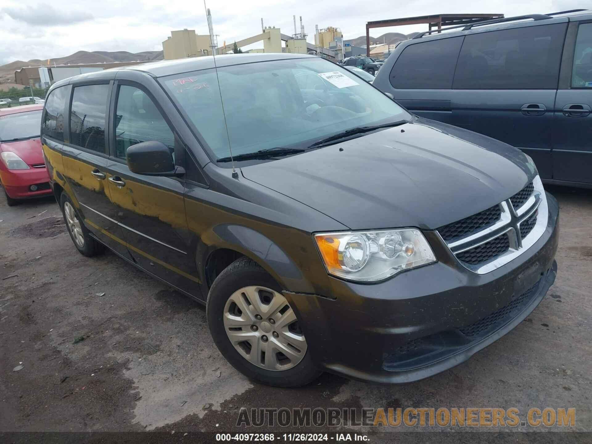 2C4RDGBG6GR168398 DODGE GRAND CARAVAN 2016