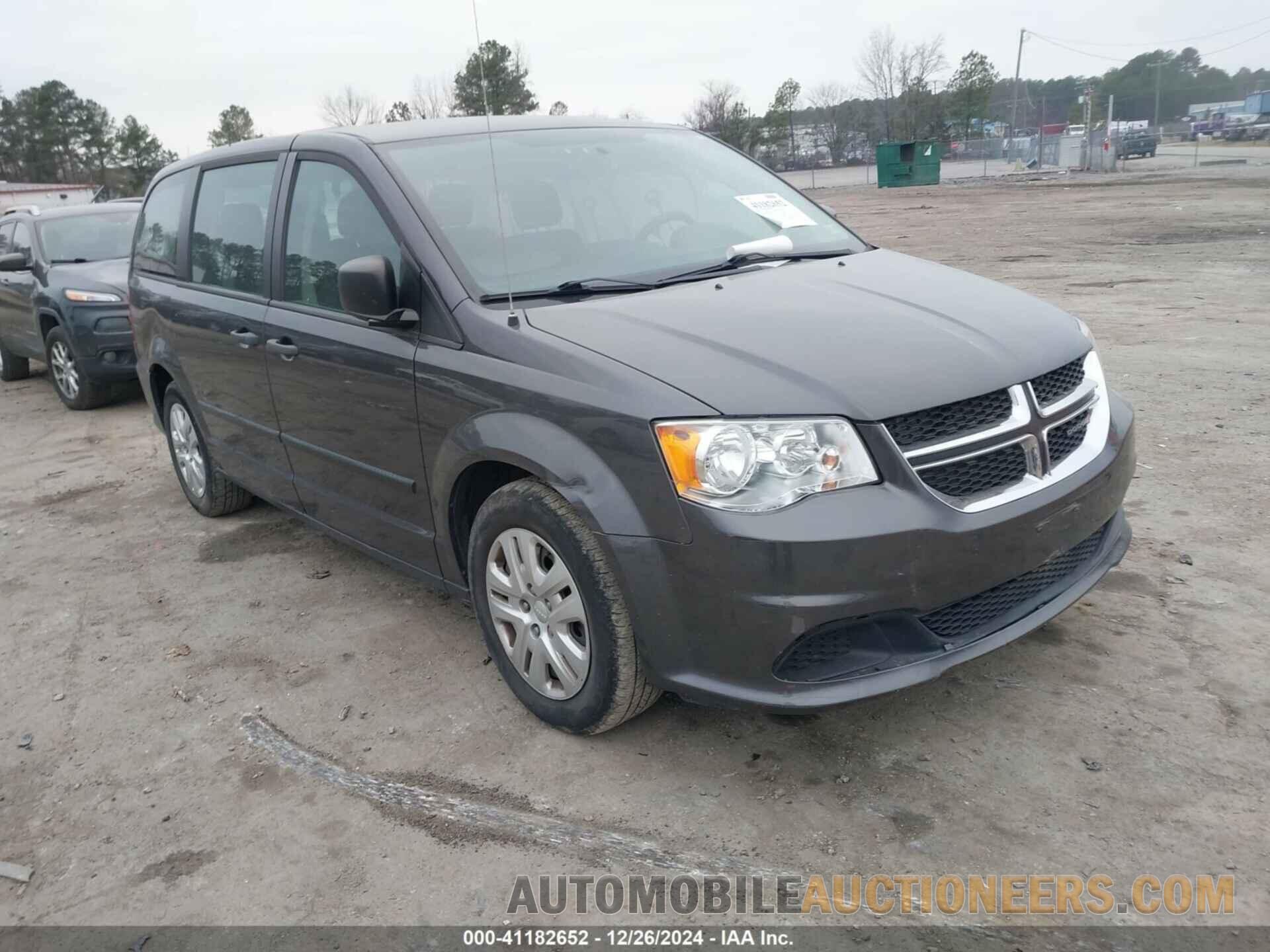 2C4RDGBG6GR396904 DODGE GRAND CARAVAN 2016