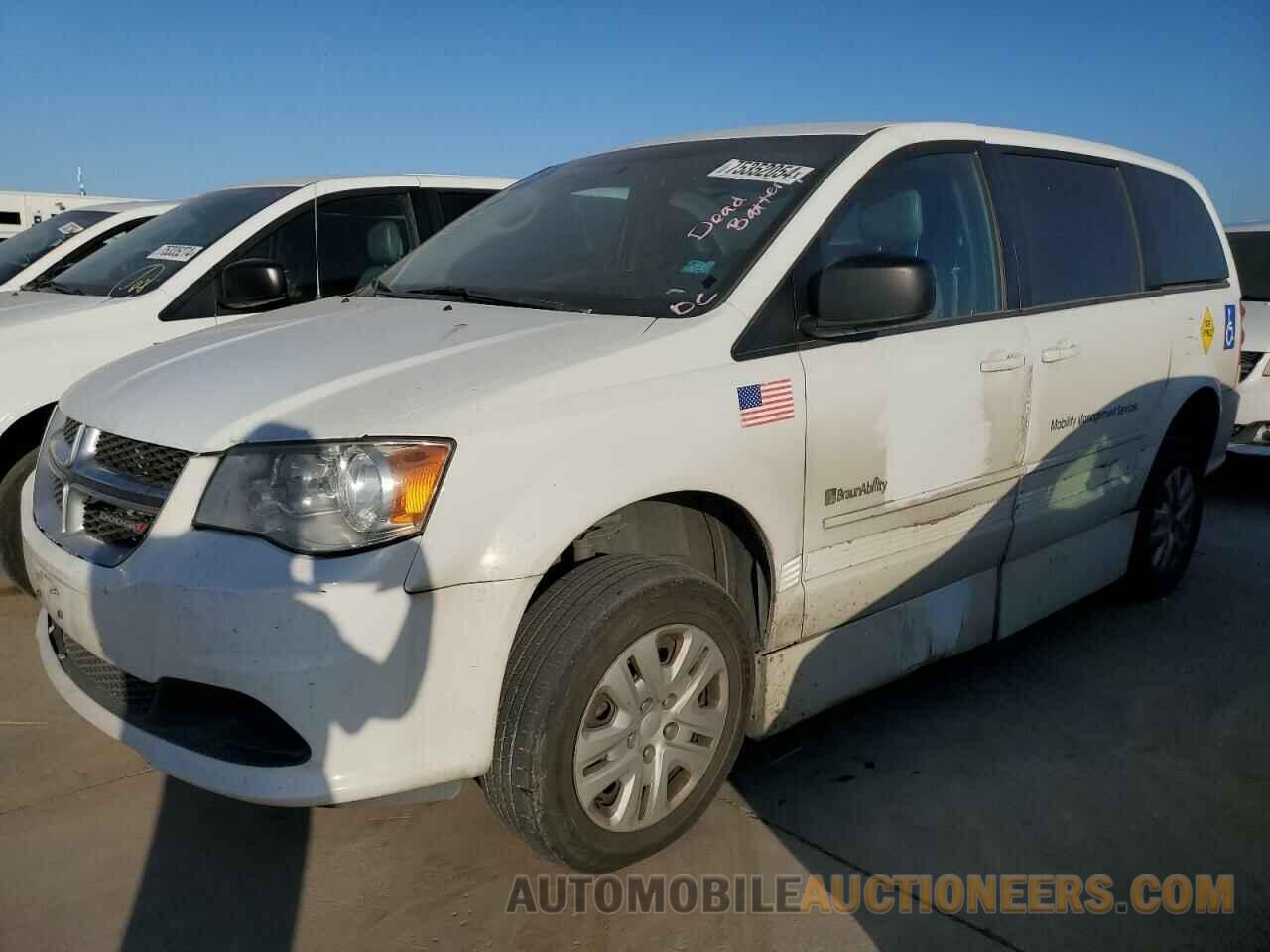 2C4RDGBG6HR768033 DODGE CARAVAN 2017