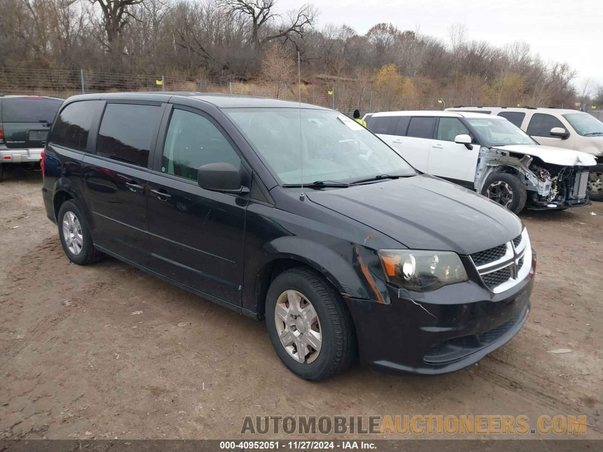 2C4RDGBG7CR166055 DODGE GRAND CARAVAN 2012