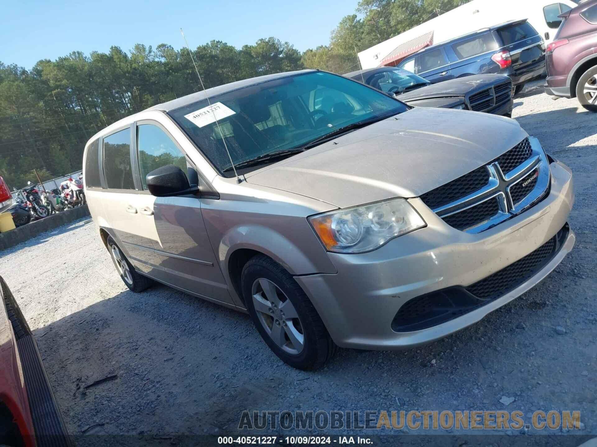 2C4RDGBG7DR647991 DODGE GRAND CARAVAN 2013