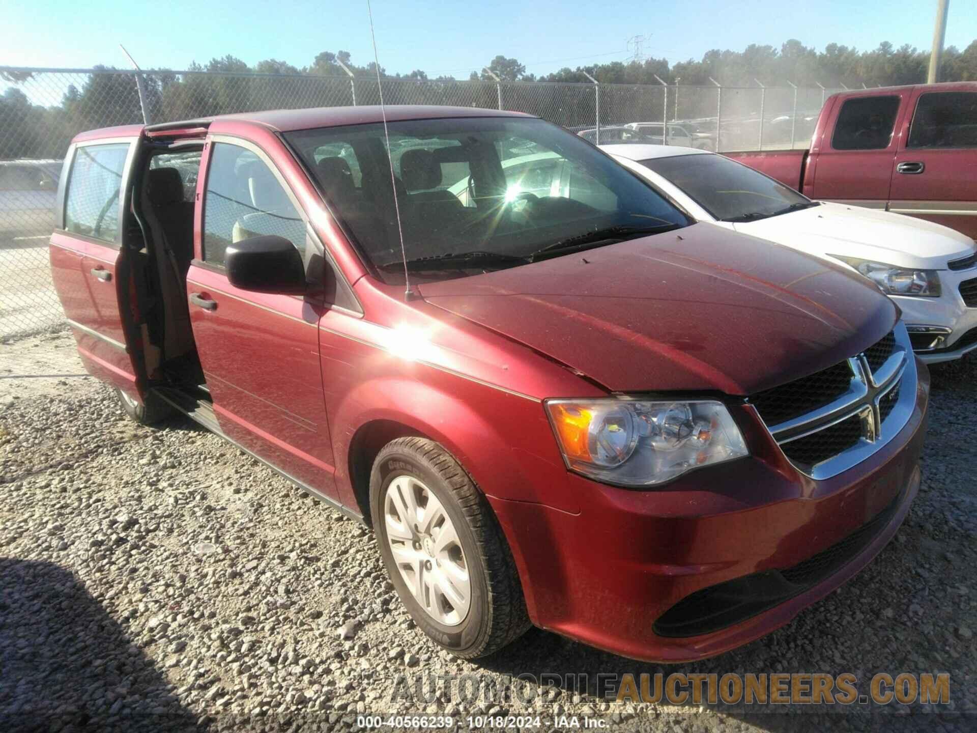 2C4RDGBG7ER129137 DODGE GRAND CARAVAN 2014