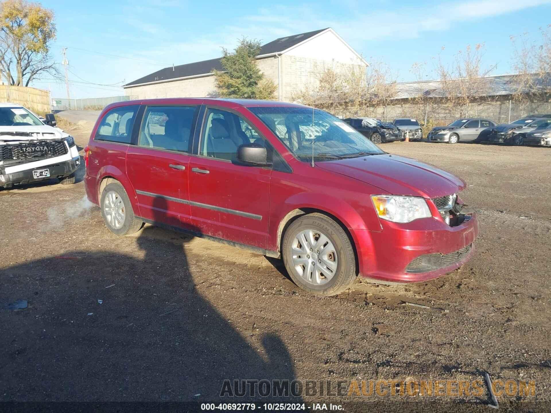 2C4RDGBG7ER130708 DODGE GRAND CARAVAN 2014