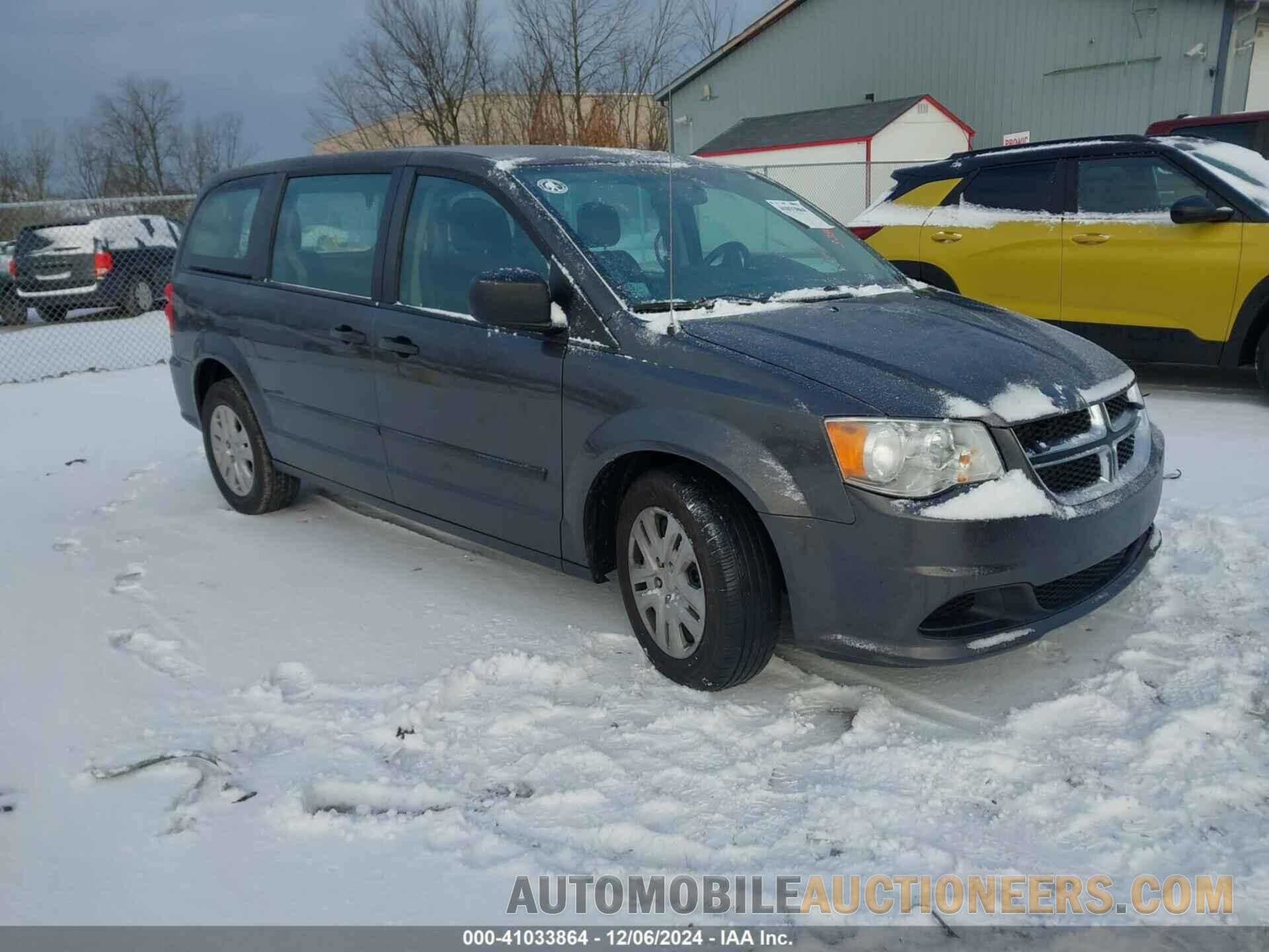 2C4RDGBG7GR203742 DODGE GRAND CARAVAN 2016