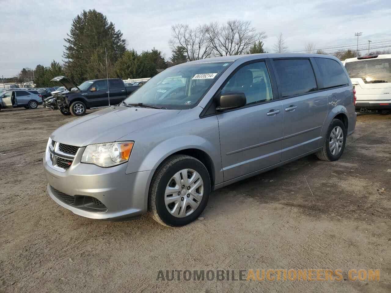 2C4RDGBG7HR742847 DODGE CARAVAN 2017