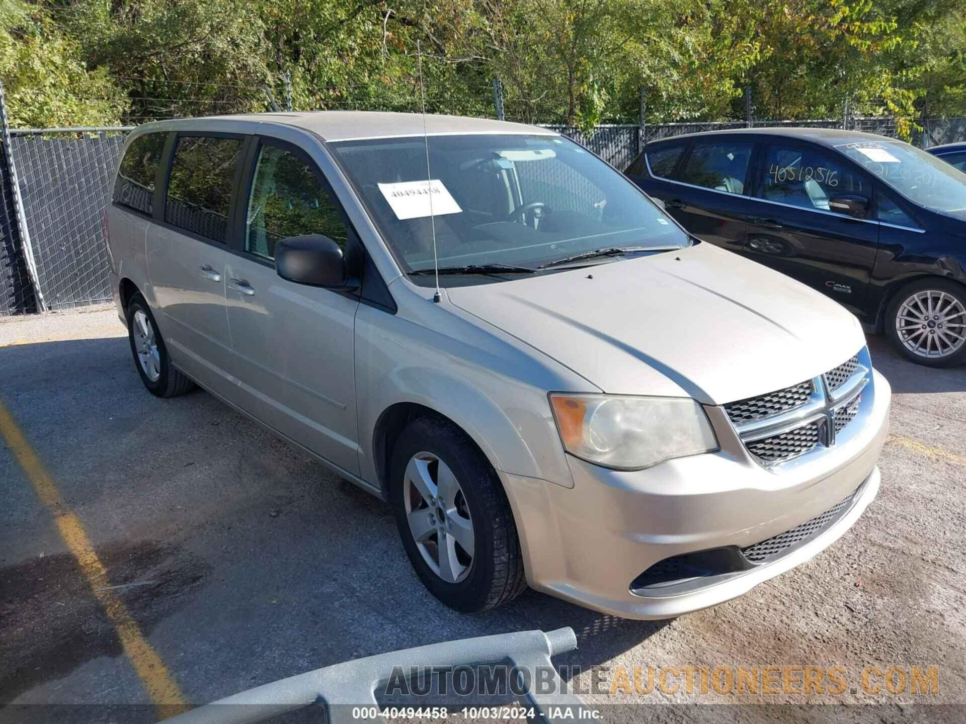 2C4RDGBG8DR538939 DODGE GRAND CARAVAN 2013