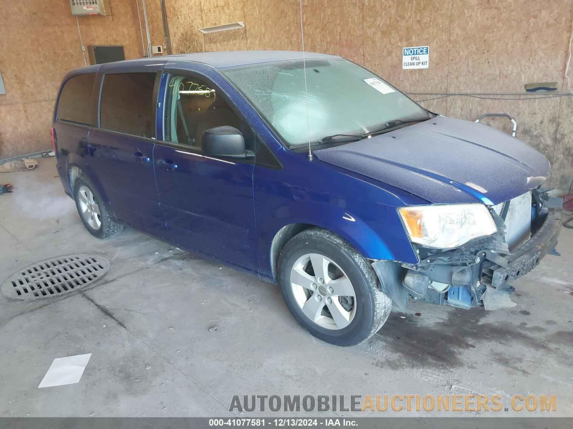 2C4RDGBG8DR782381 DODGE GRAND CARAVAN 2013