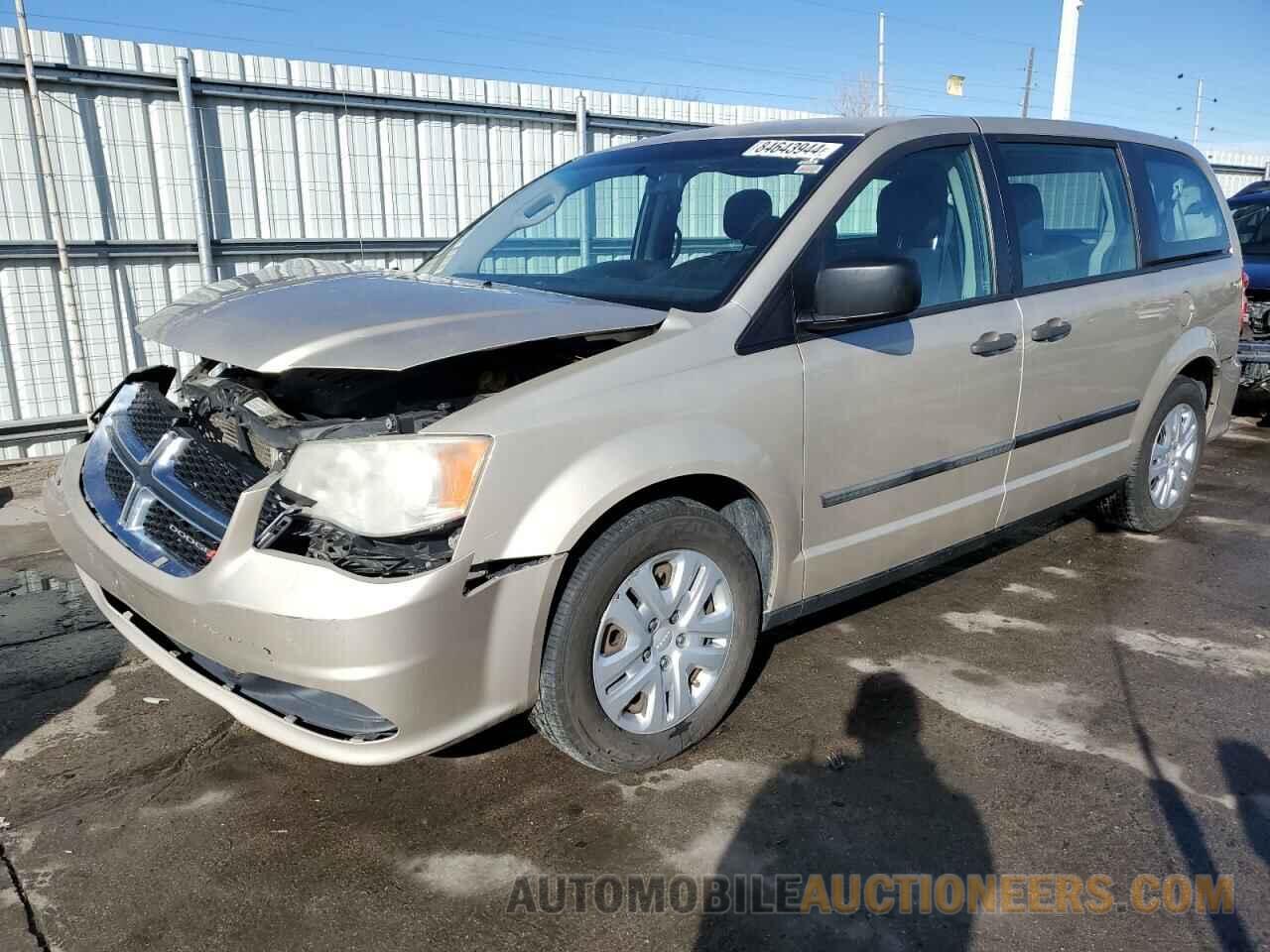 2C4RDGBG8ER278821 DODGE CARAVAN 2014