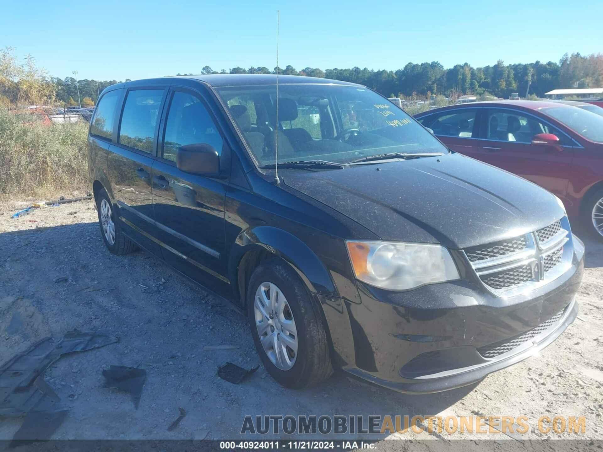 2C4RDGBG8ER381172 DODGE GRAND CARAVAN 2014