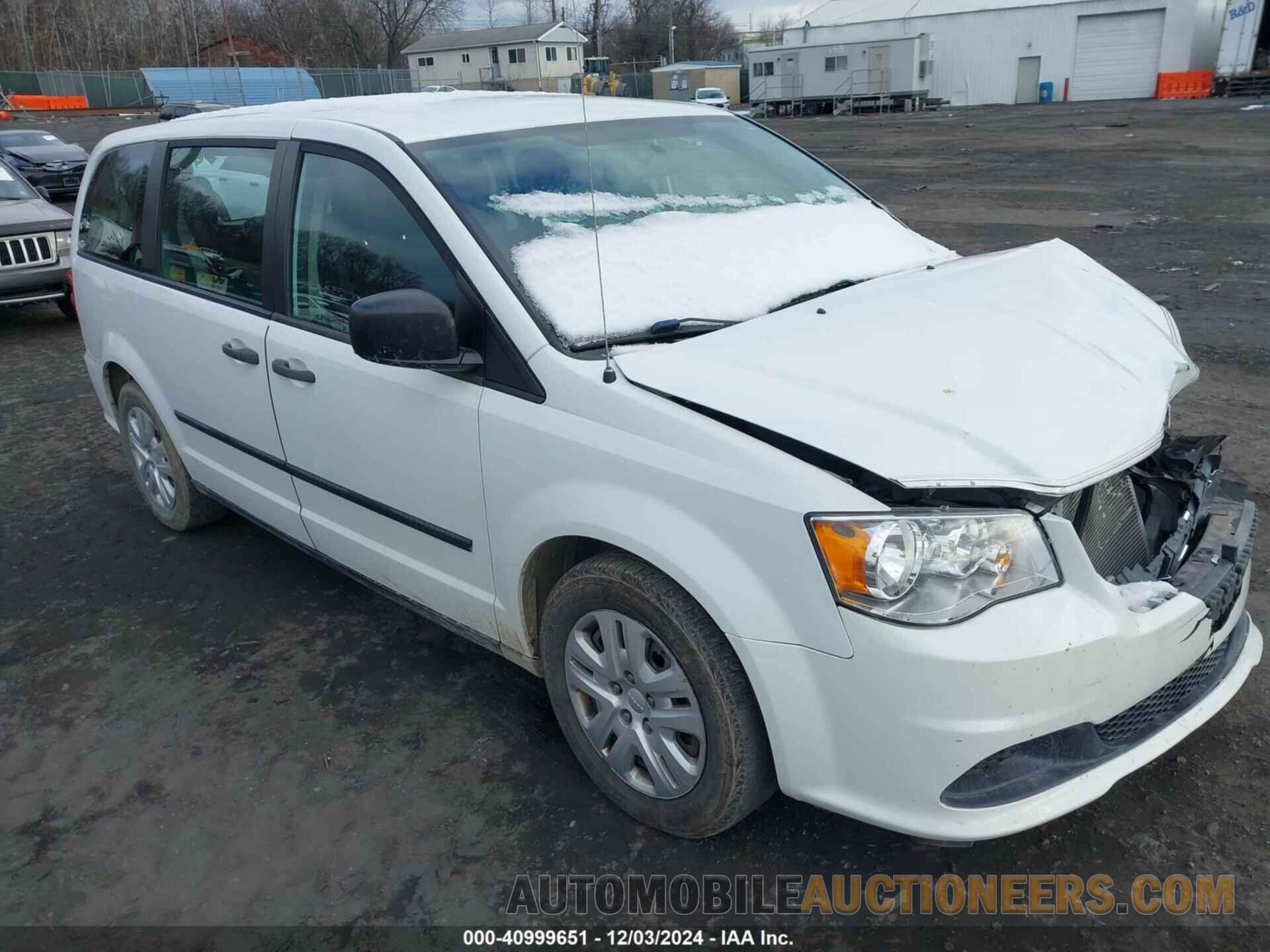 2C4RDGBG8FR587495 DODGE GRAND CARAVAN 2015