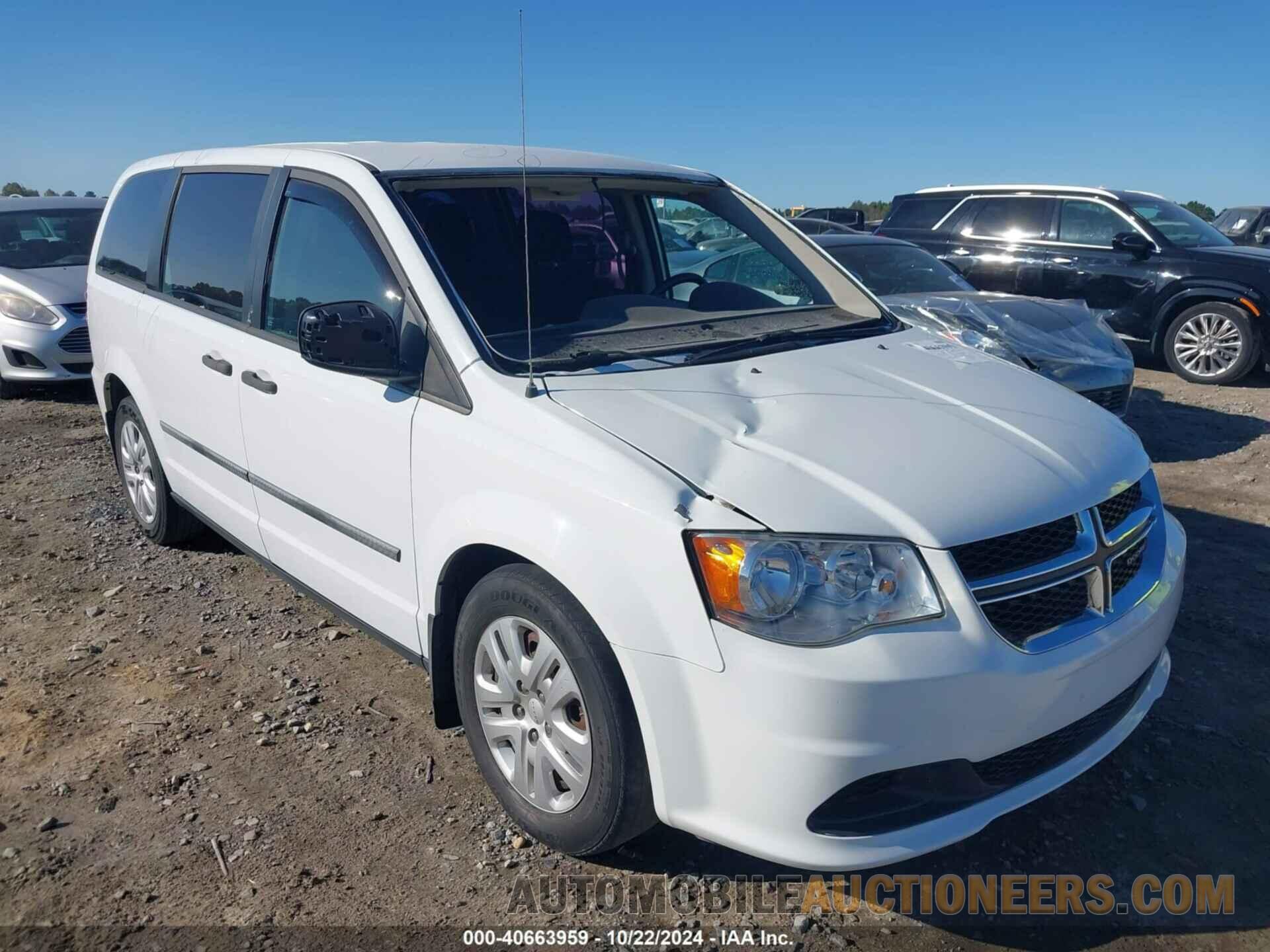 2C4RDGBG8GR125990 DODGE GRAND CARAVAN 2016