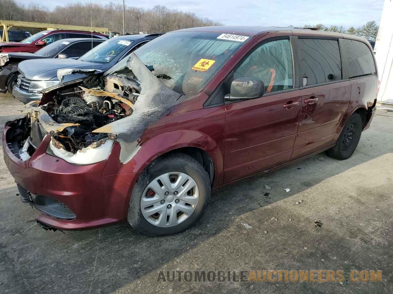 2C4RDGBG8HR588617 DODGE CARAVAN 2017