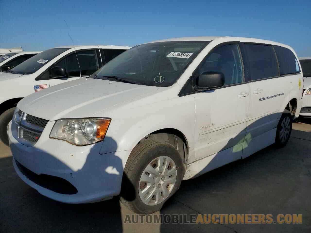 2C4RDGBG8HR767806 DODGE CARAVAN 2017