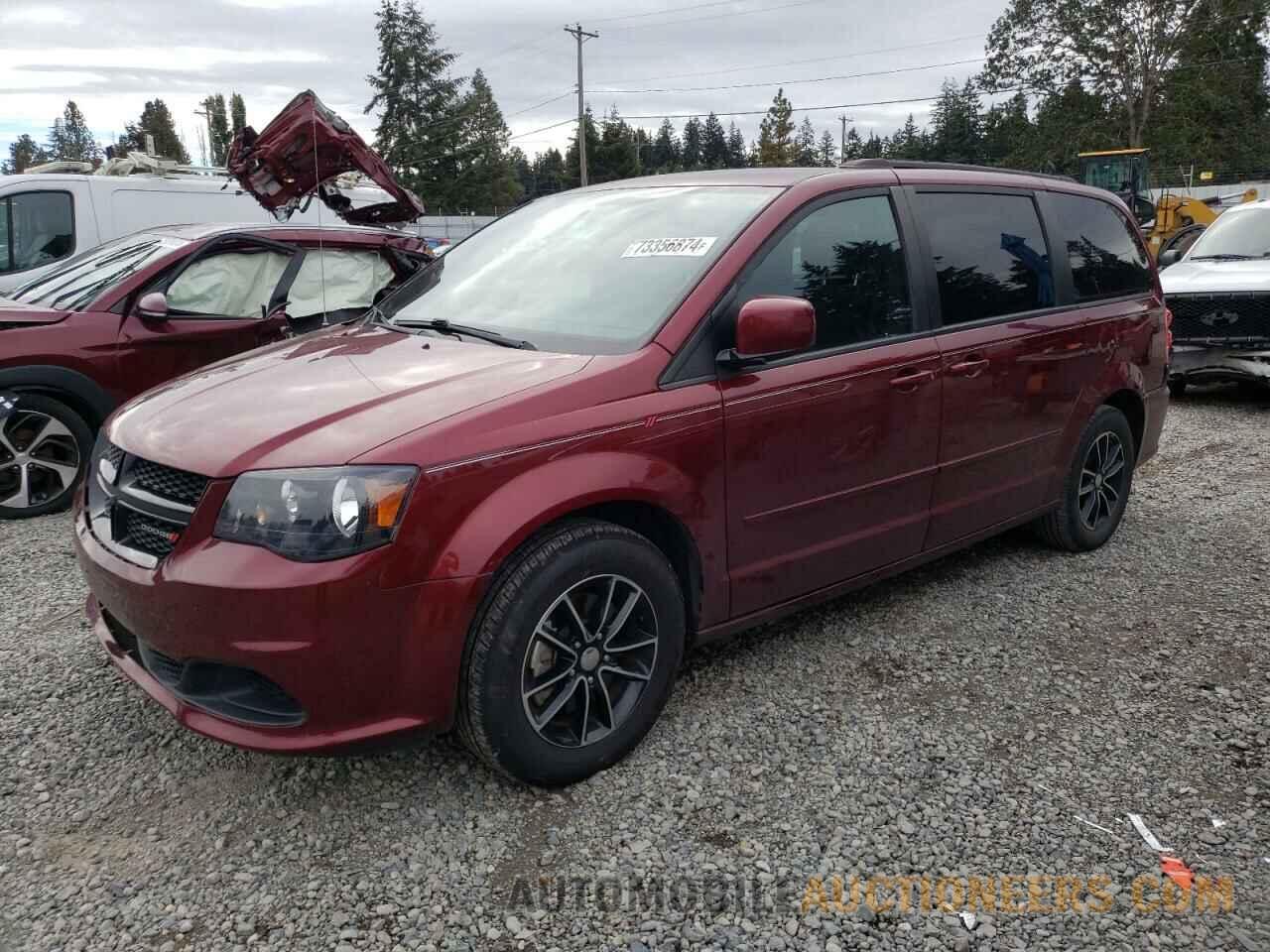 2C4RDGBG8HR822741 DODGE CARAVAN 2017